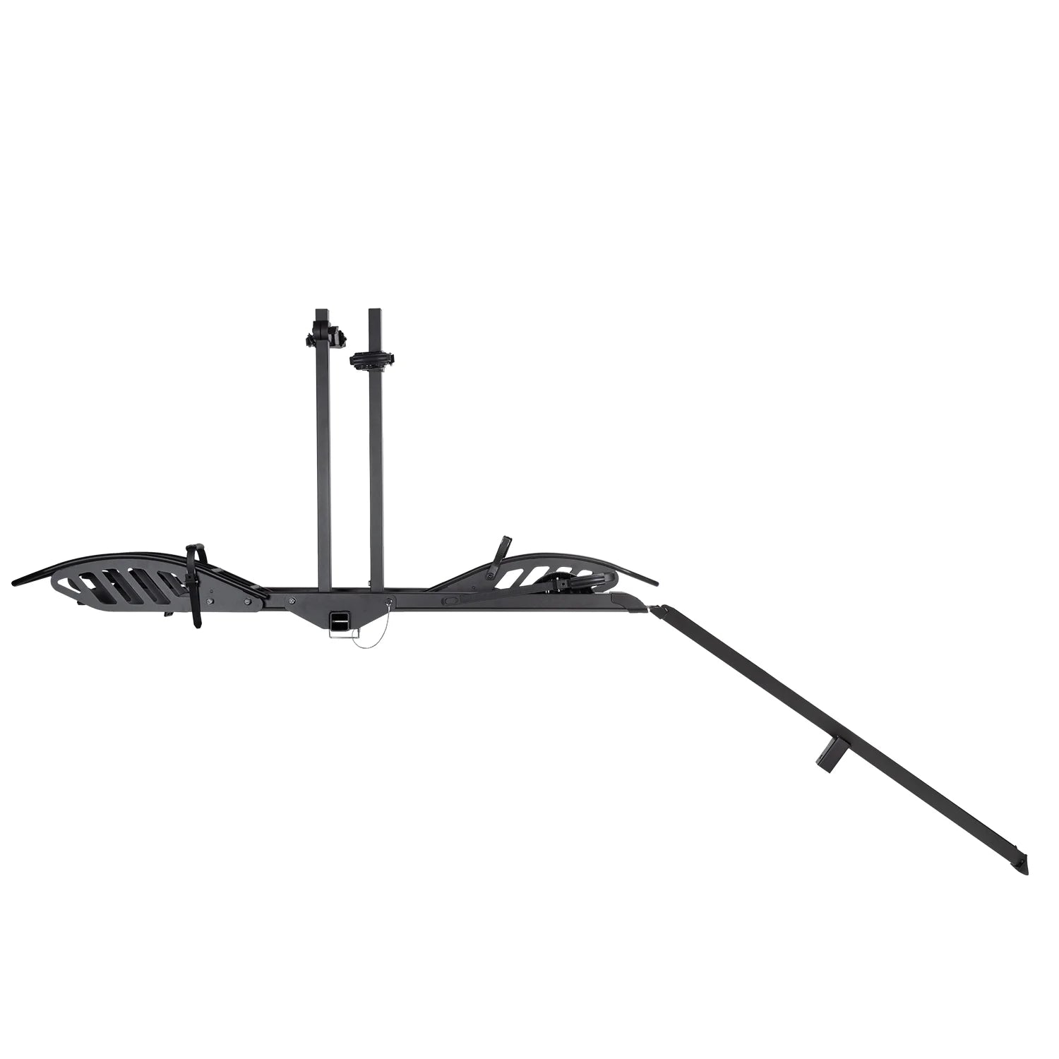 Young Electric Ebike Rack. 200lb Capacity. Alloy Steel Hitch Mount. Fits 5-Inch Fat Tire Bikes. 2-Inch Receiver