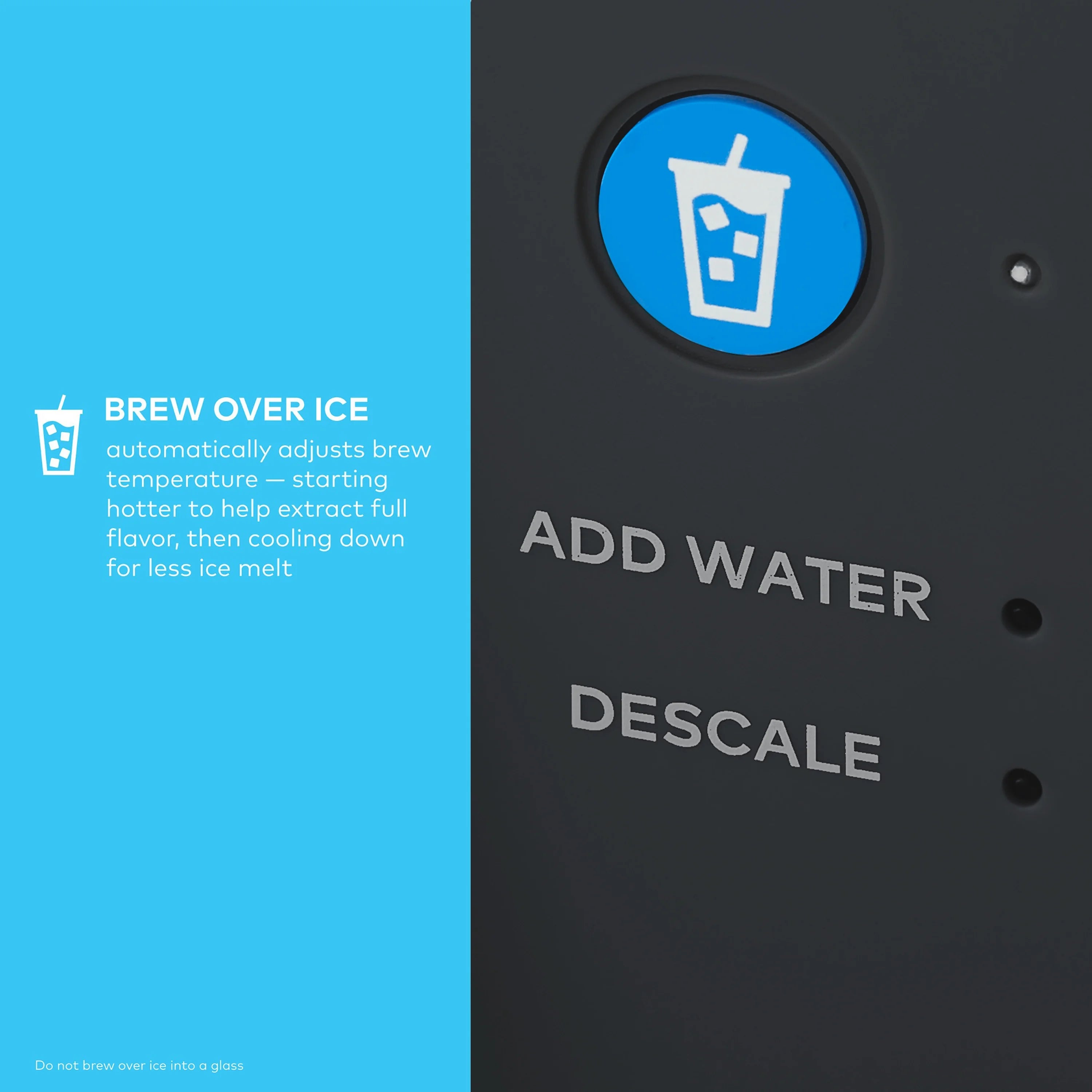 Keurig K-Iced Essentials Iced and Hot Single-Serve K-Cup Pod Coffee Maker. White