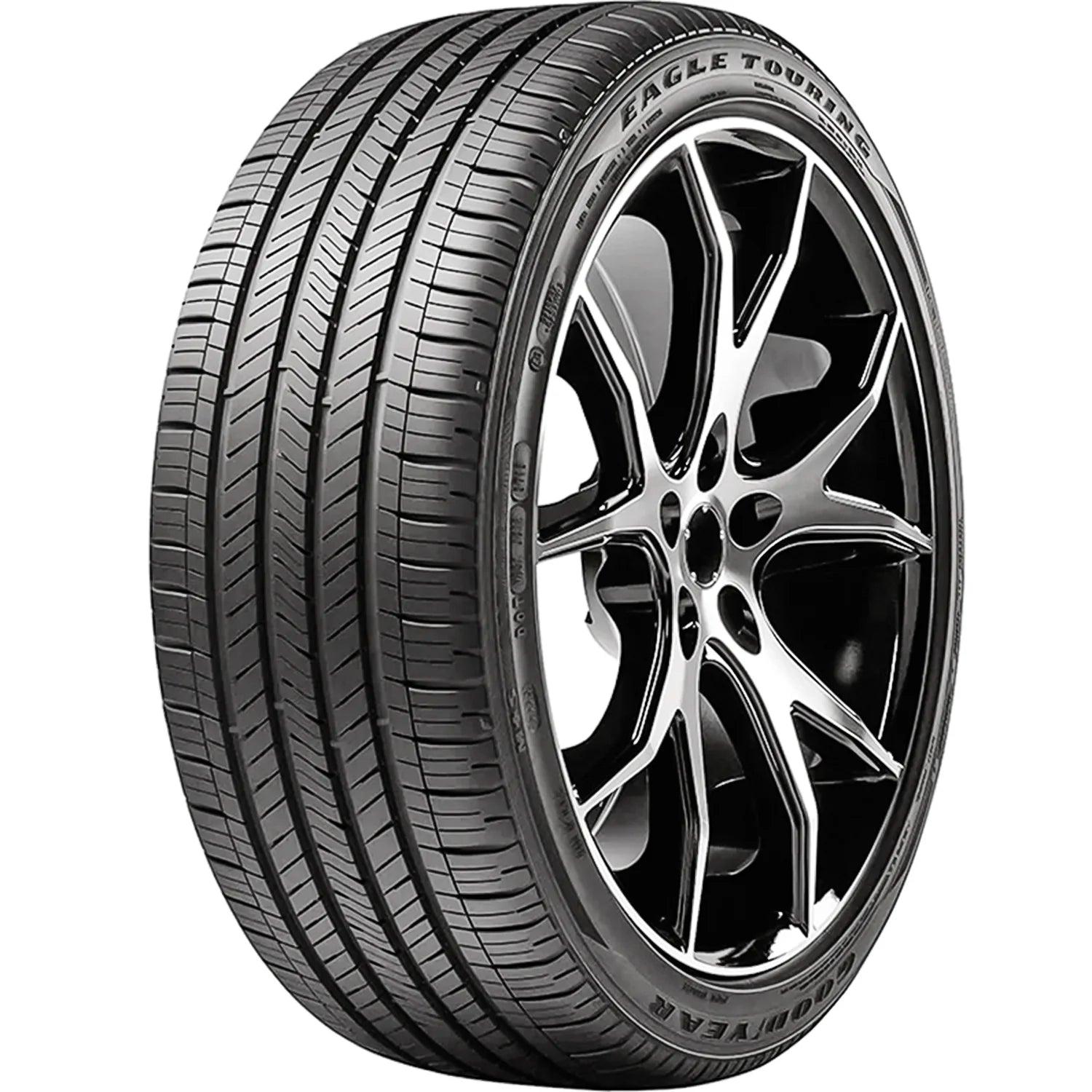 Set of 4 (FOUR) Goodyear Eagle Touring 245/40R19 94W A/S High Performance Tires Fits: 2016-23 Chevrolet Malibu LT. 2013-15 Chevrolet Malibu LTZ