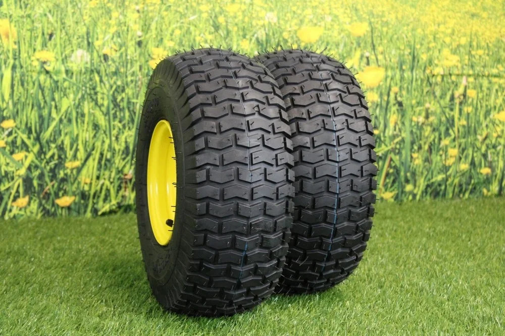 Tire & Wheel (Set of 2) 15x6.00-6 Tire and Wheel Assemblies. ATW-001