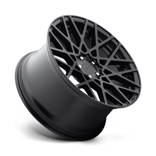 18x8.5 R112 Rotiform BLQ Matte Black Wheels 5x4.5 (38mm)