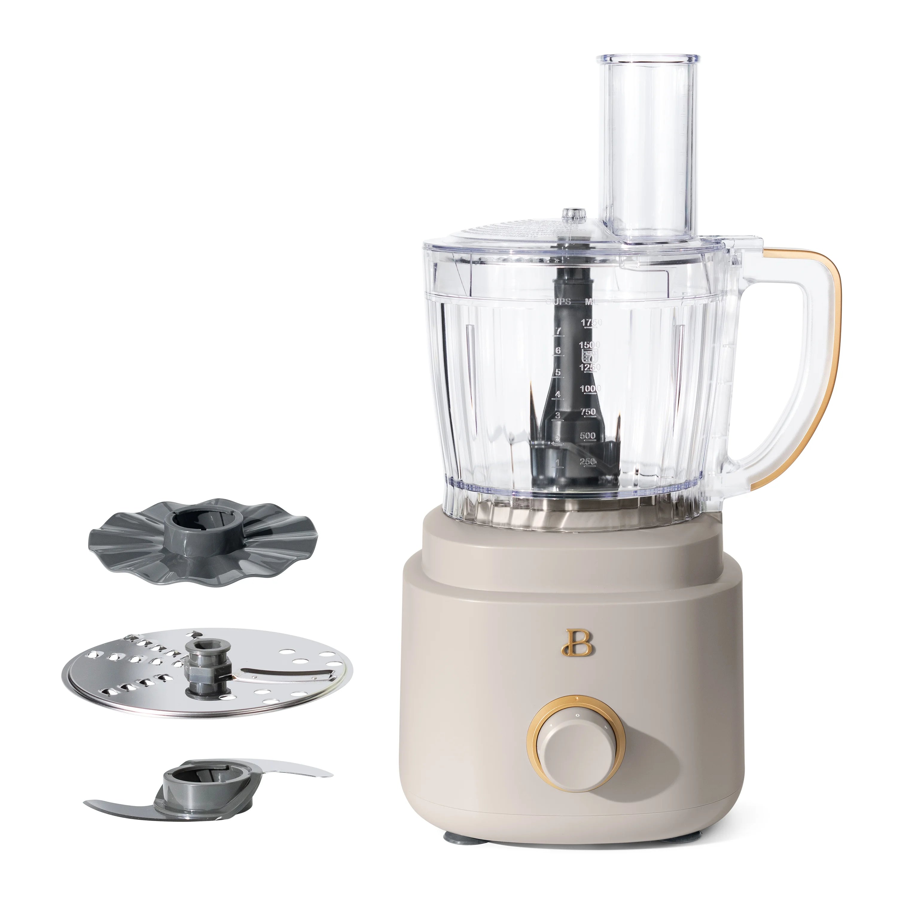 Beautiful 10-Cup Food Processor with Accessories. White Icing by Drew Barrymore