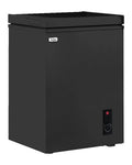 TABU Chest Freezer.3.5 Cu ft Deep Freezer.Garage Ready.Top Open Door.Black