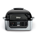 Ninja Foodi 4-in-1 Indoor Grill with 4-Qt Air Fryer. Roast. Bake. & Cyclonic Grilling Technology. Black/Stainless