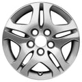 Pre-Owned Original Equipment Machined and Painted Sparkle Silver Aluminum Wheel 16 x 7 42700SHJA91 fits 2005-2010 Honda Odyssey (Good)