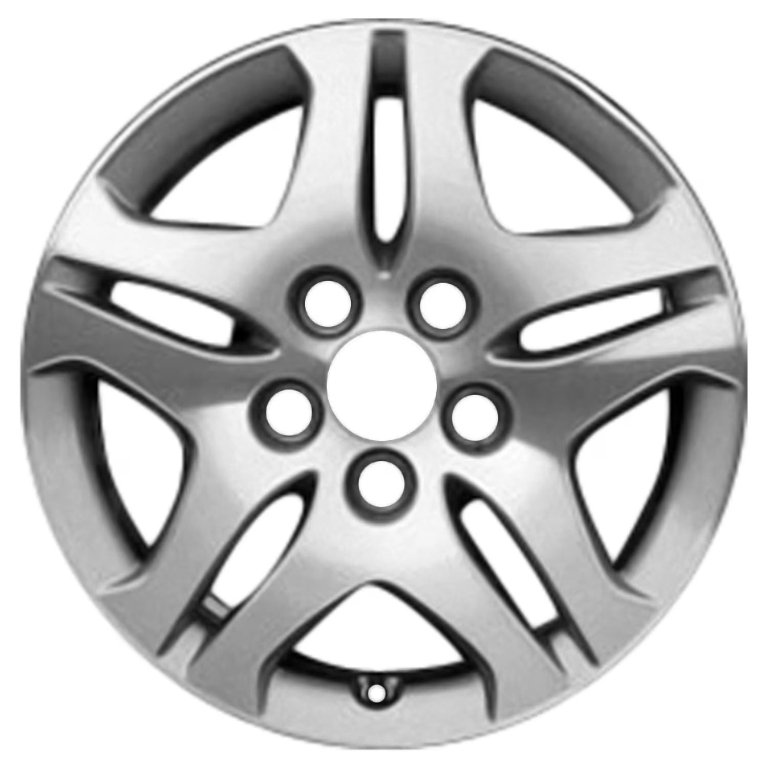 Pre-Owned Original Equipment Machined and Painted Sparkle Silver Aluminum Wheel 16 x 7 42700SHJA91 fits 2005-2010 Honda Odyssey (Good)