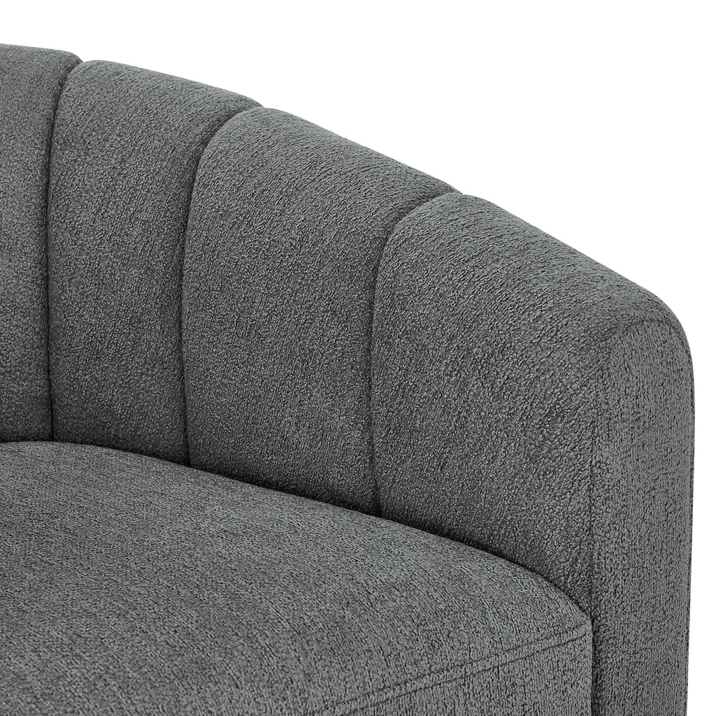 Better Homes & Gardens Lillian Accent Swivel Chair. Cream Linen