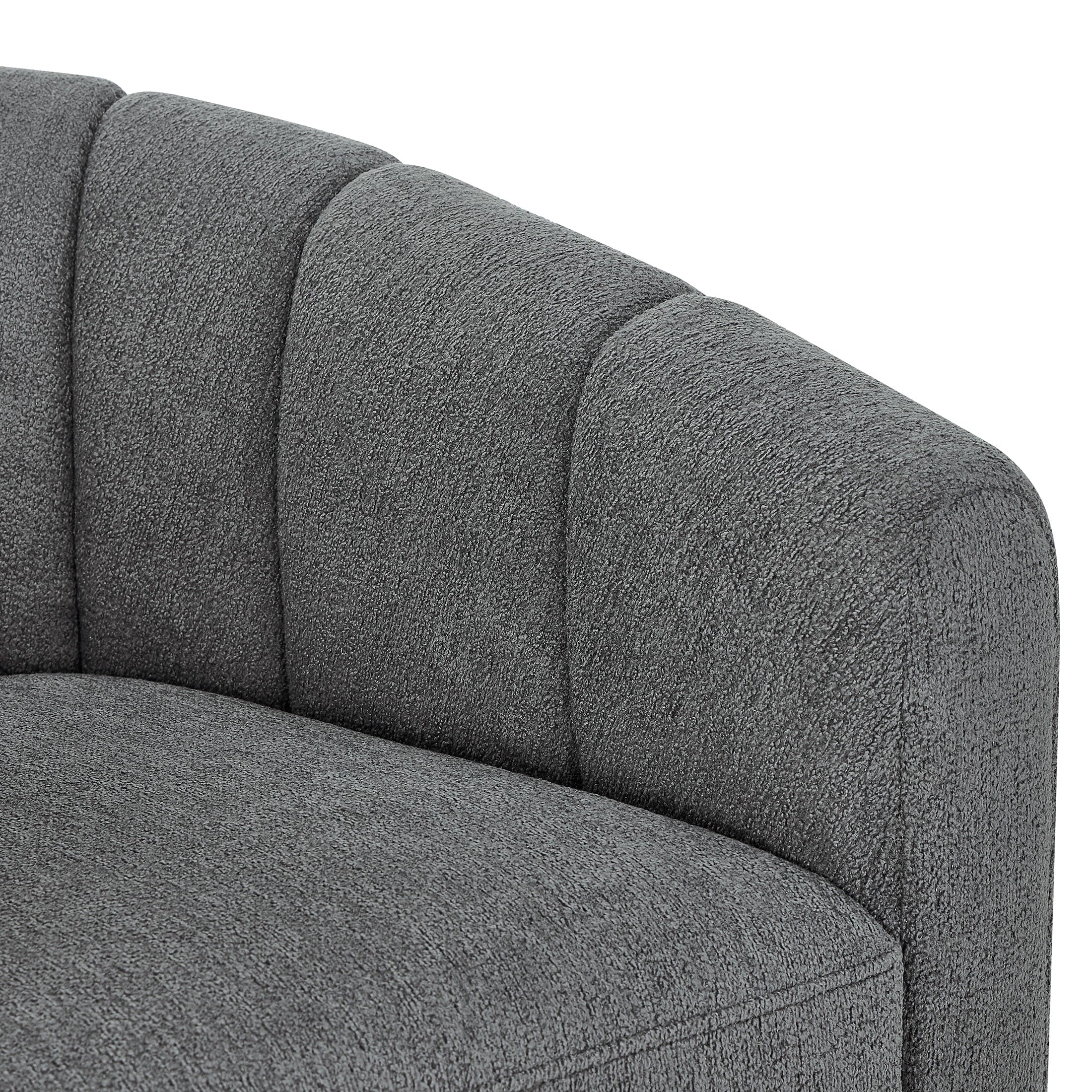 Better Homes & Gardens Lillian Accent Swivel Chair. Cream Linen