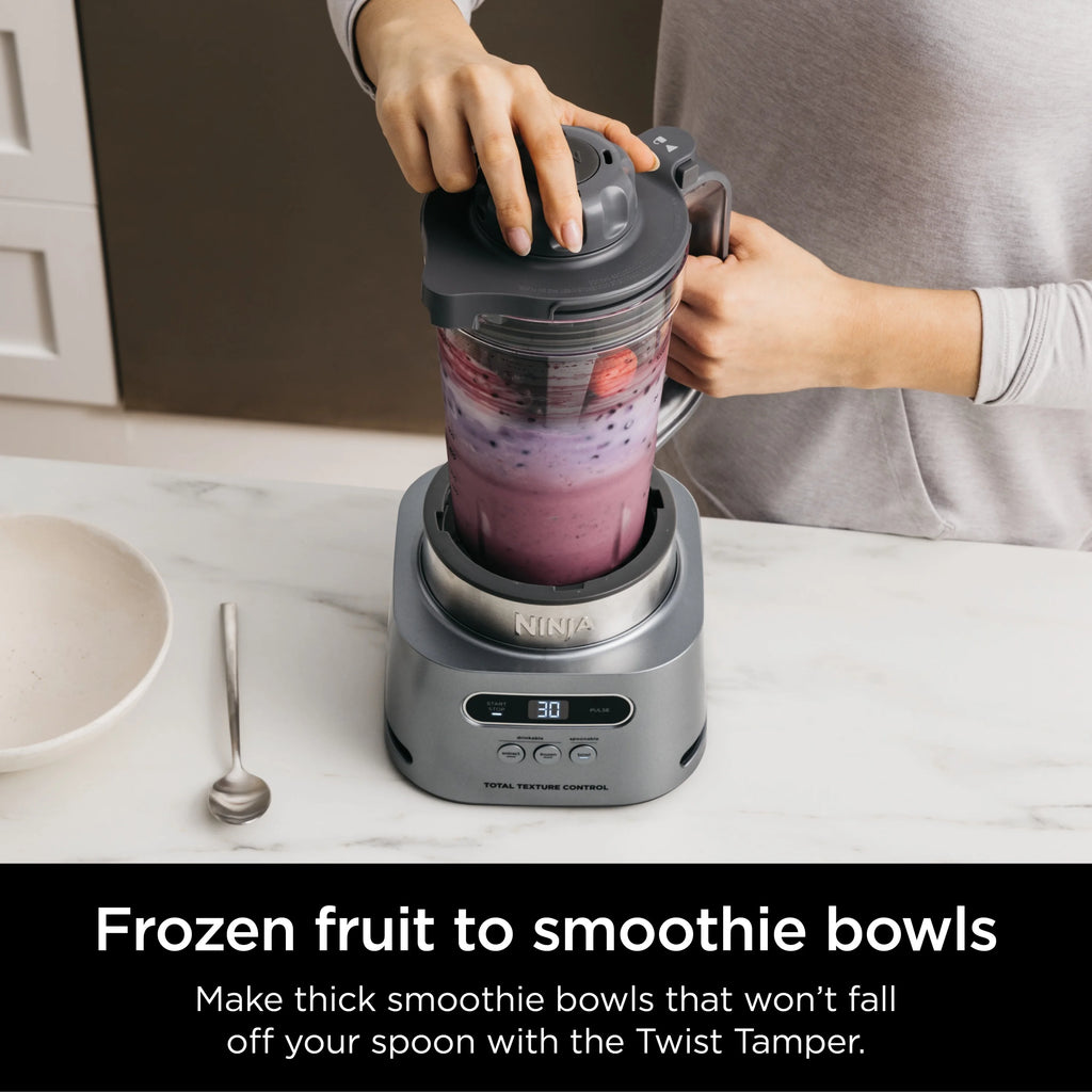 Ninja Twisti. High-Speed Blender Duo 3 Preset Auto-iQ Programs. 34 oz. Pitcher Capacity. SS150