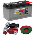 EverStart Platinum AGM Automotive Battery. Group Size H8 / LN5 / 49 12 Volt. 900 CCA with Top Post Epoxy Coated Battery Terminals