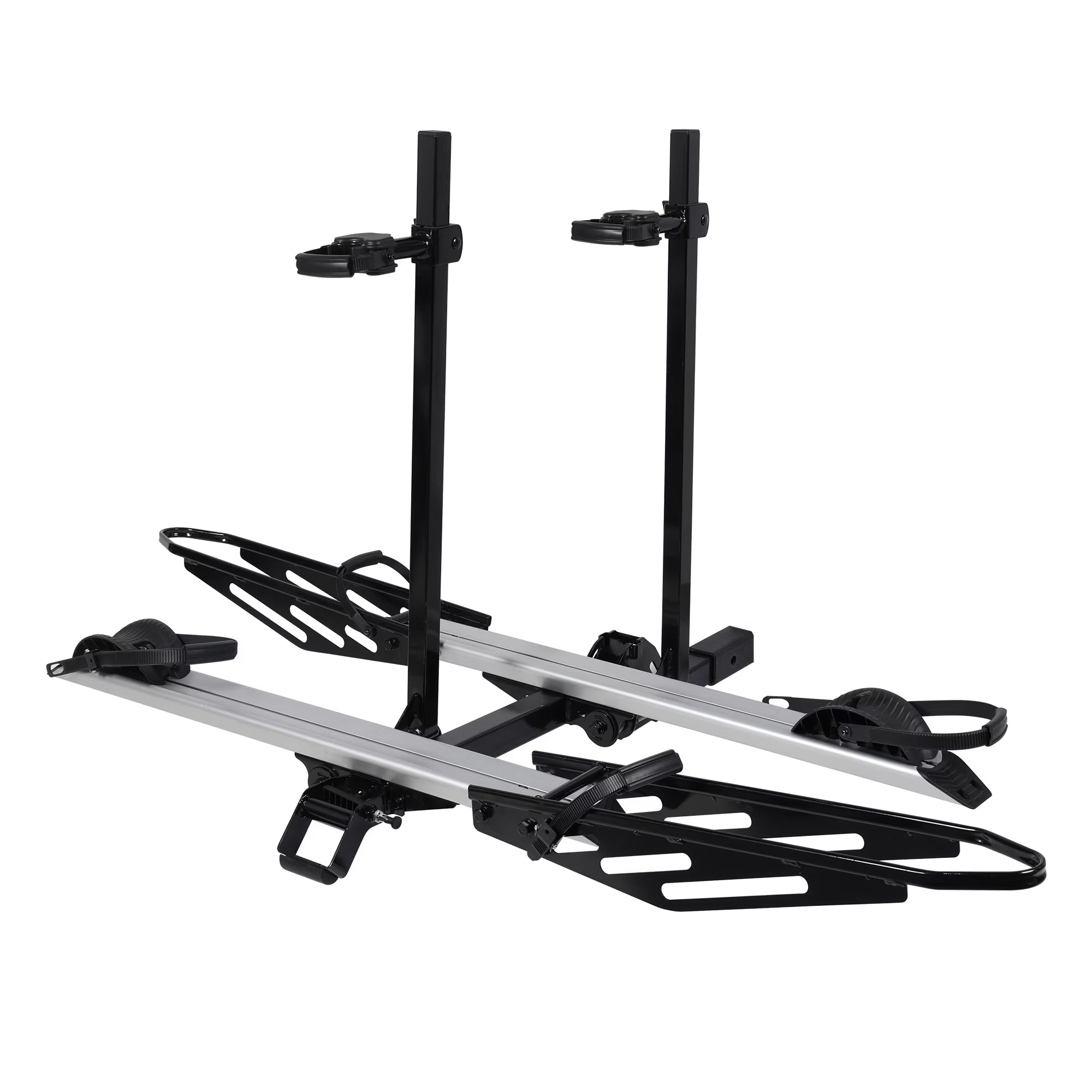 Young Electric Ebike Rack. 200lb Capacity. Alloy Steel Hitch Mount. Fits 5-Inch Fat Tire Bikes. 2-Inch Receiver