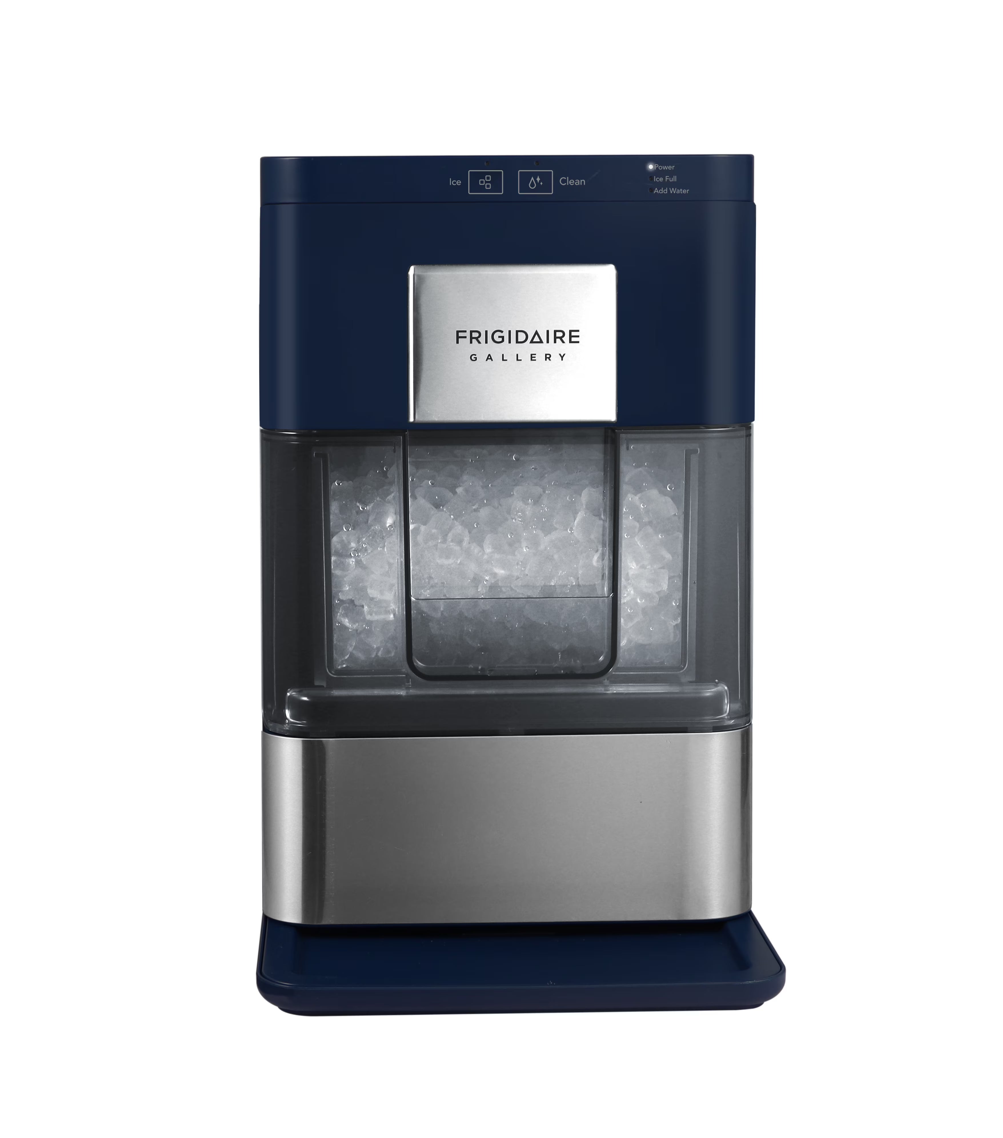 Frigidaire Nugget Ice Maker EFIC256. Countertop Nugget Ice Machine with Transparent Window. Nugget Ice Maker with 44 lbs. Capacity. Auto Self Cleaning Ice Maker Machine. Black