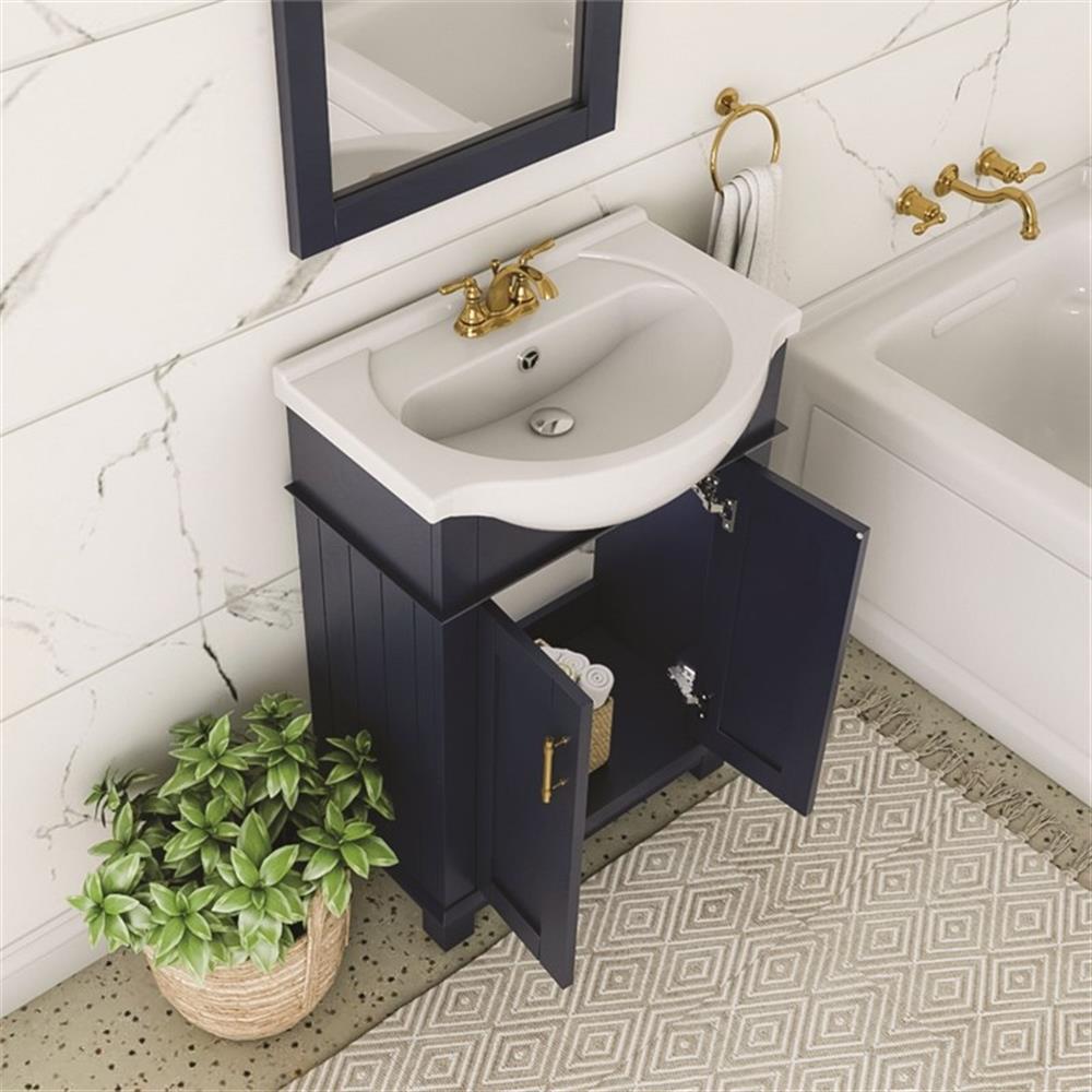 Fresca Hartford 24 White Traditional Bathroom Vanity