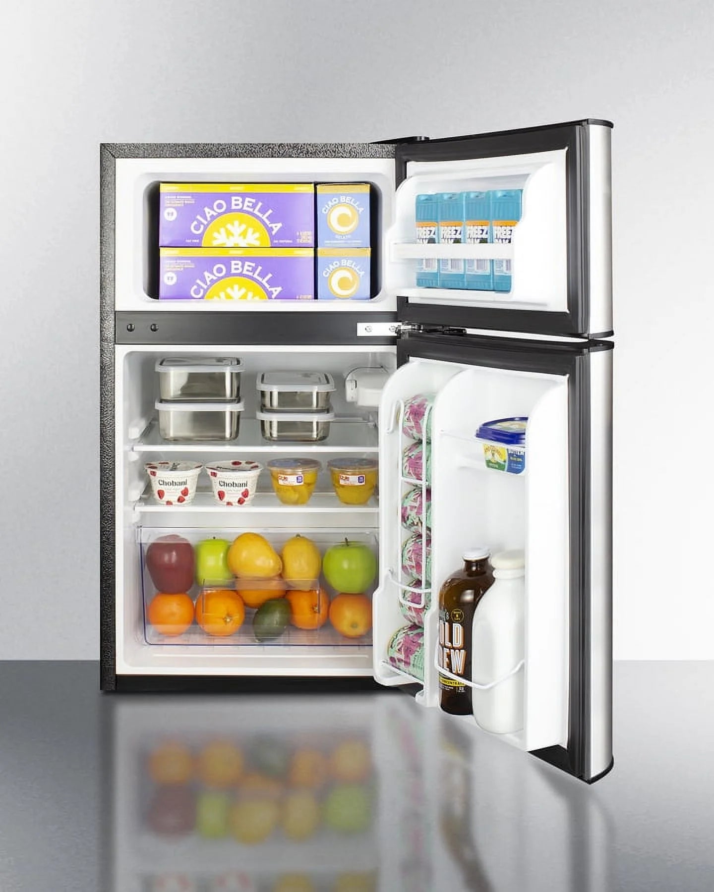 SUMMIT 19 Wide 2-Door Refrigerator-Freezer