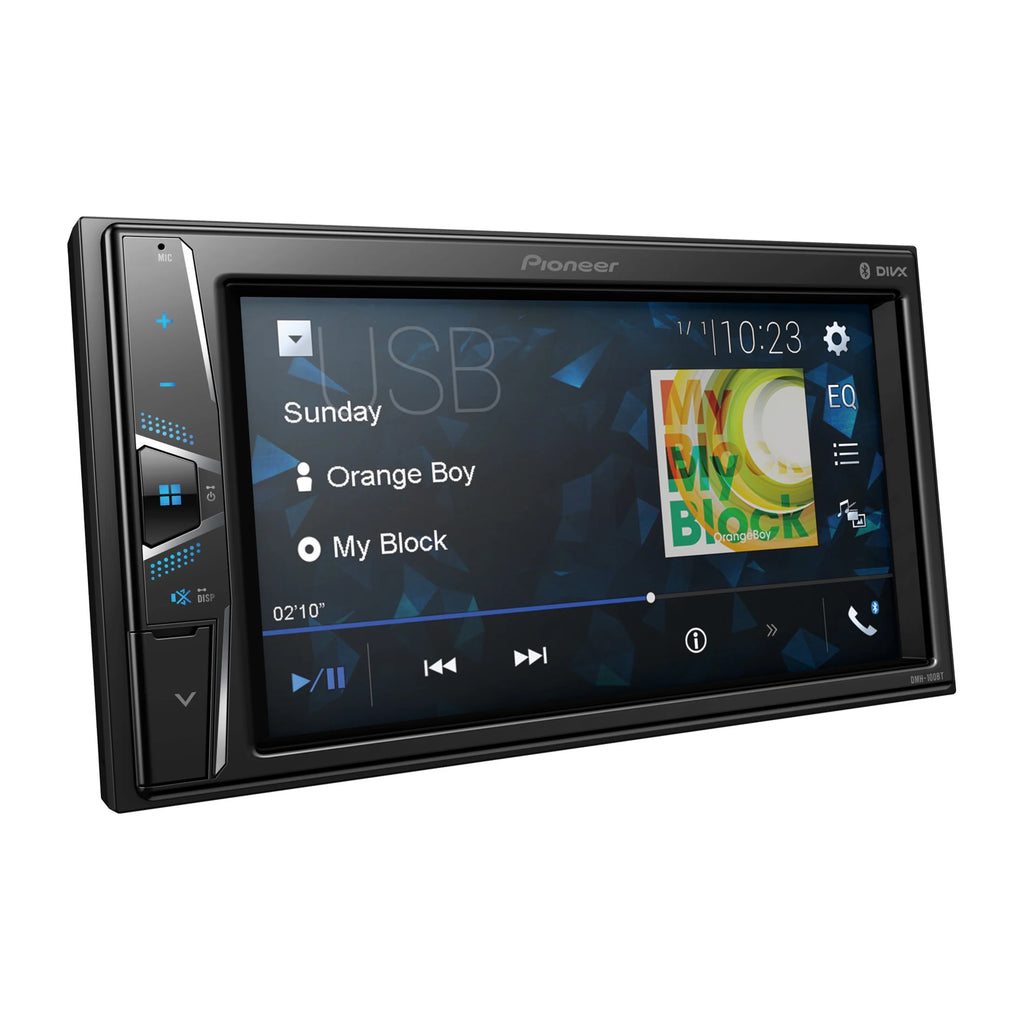 Pioneer DMH-100BT 6.2 - WVGA Display. Built-in Bluetooth - Digital Media Receiver
