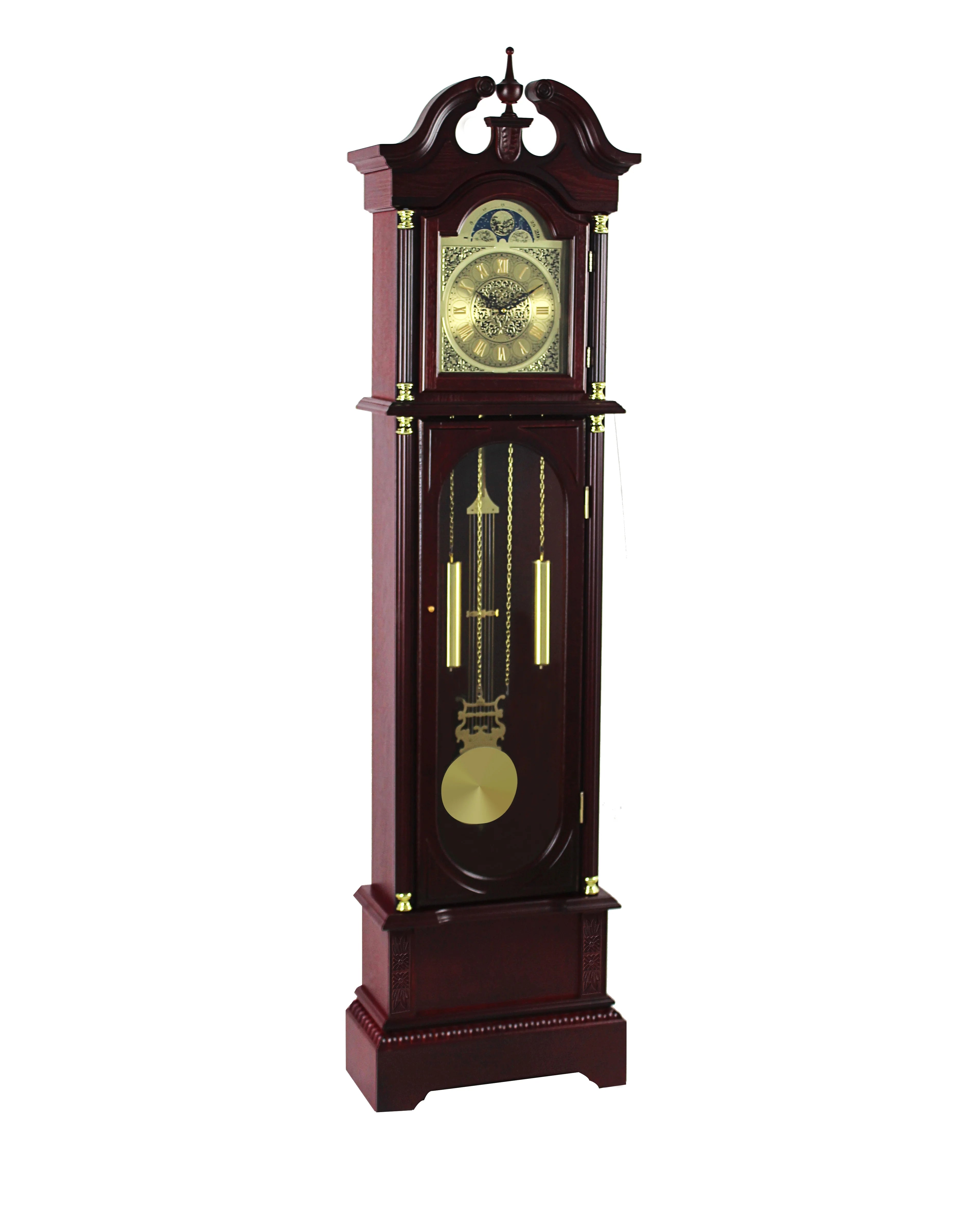 72 Floor Standing Grandfather Clock in Cherry Finish