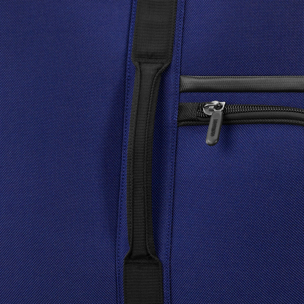 American Tourister Cargo Max 25 Softside Medium Checked Spinner Luggage Single Piece - Sapphire Blue