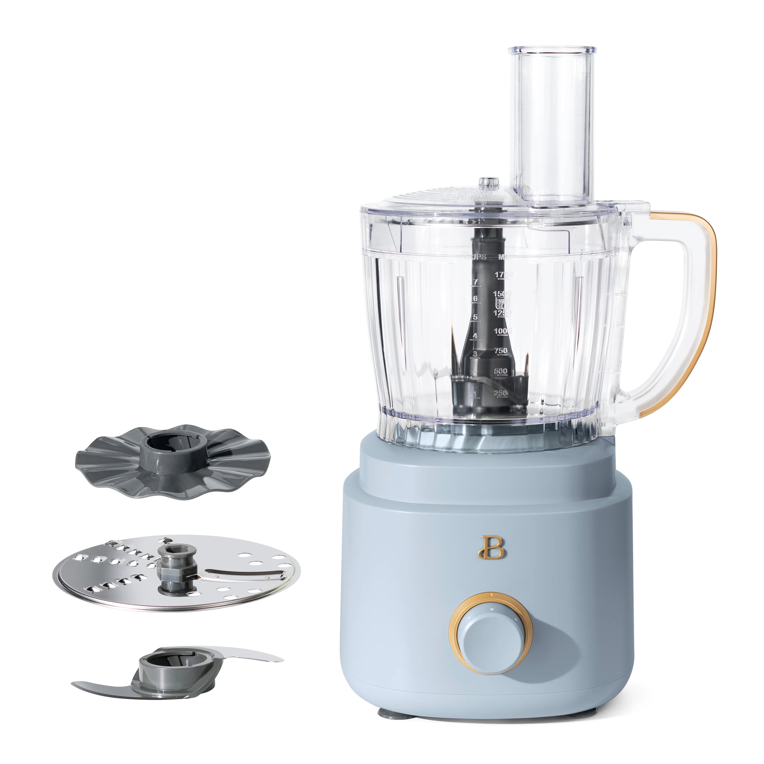 Beautiful 10-Cup Food Processor with Accessories. White Icing by Drew Barrymore