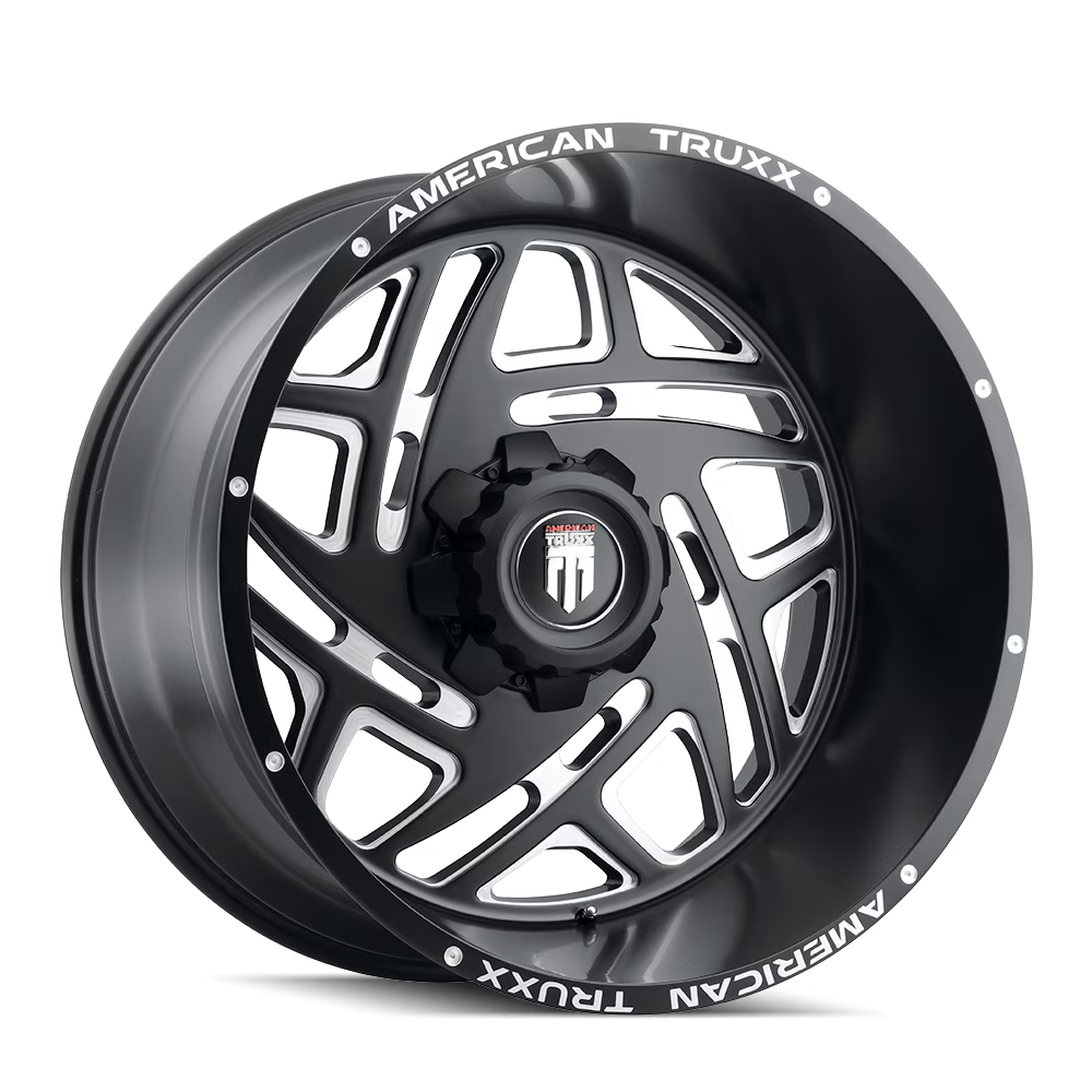 American Truxx Cosmos-At1904 24X14 5X127 -76Et 78.1Cb Black/Milled