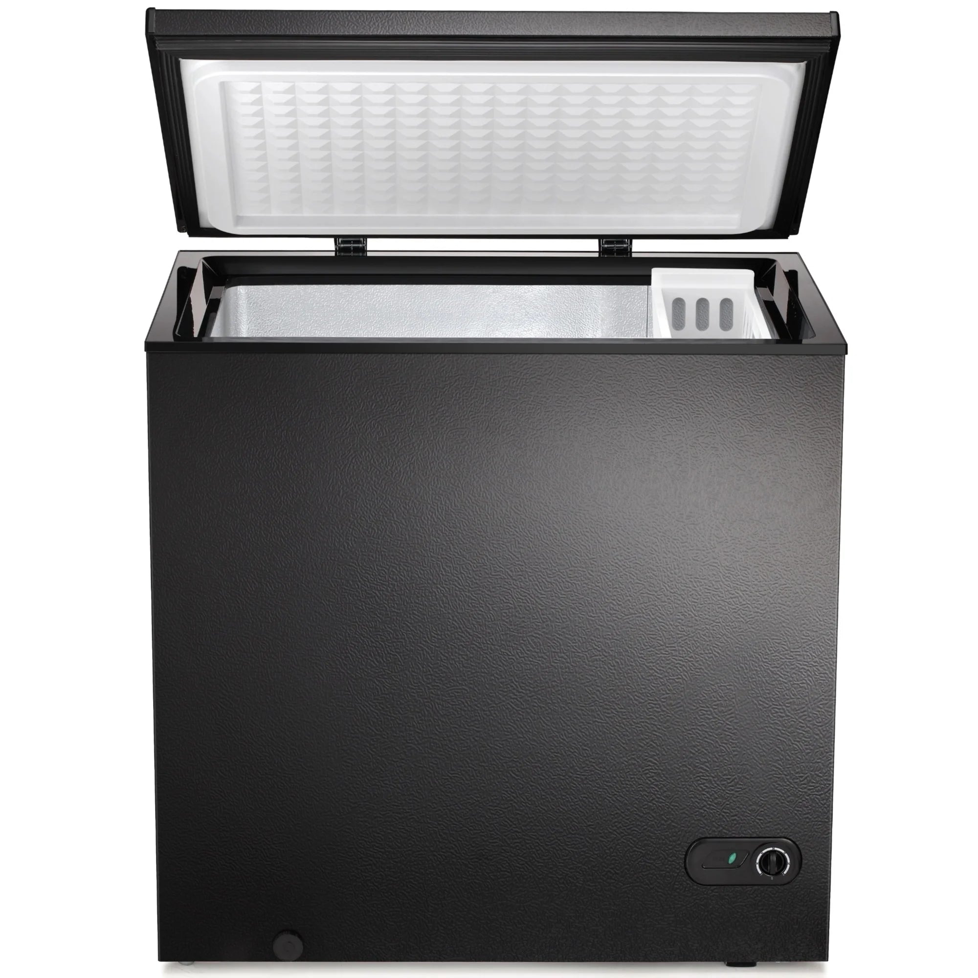 Auseo 8.7 cu. ft. Chest Deep Freezer with Adjustable Temperature. Free Standing Top Open Door Compact Freezer with 3 Removable Basket for Kitchen. Home. Bar. Garage. Office