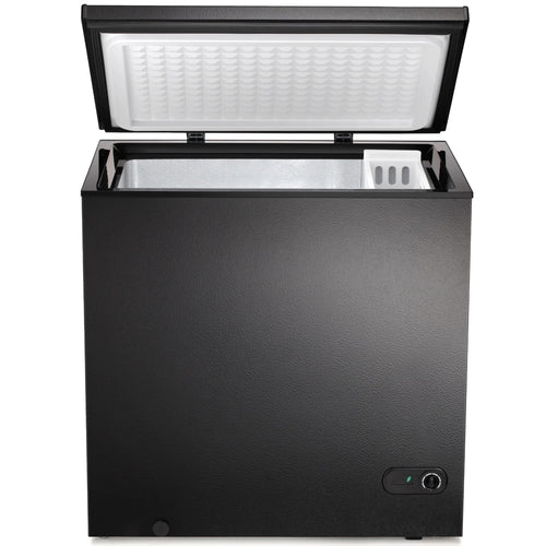 Auseo 8.7 cu. ft. Chest Deep Freezer with Adjustable Temperature. Free Standing Top Open Door Compact Freezer with 3 Removable Basket for Kitchen. Home. Bar. Garage. Office