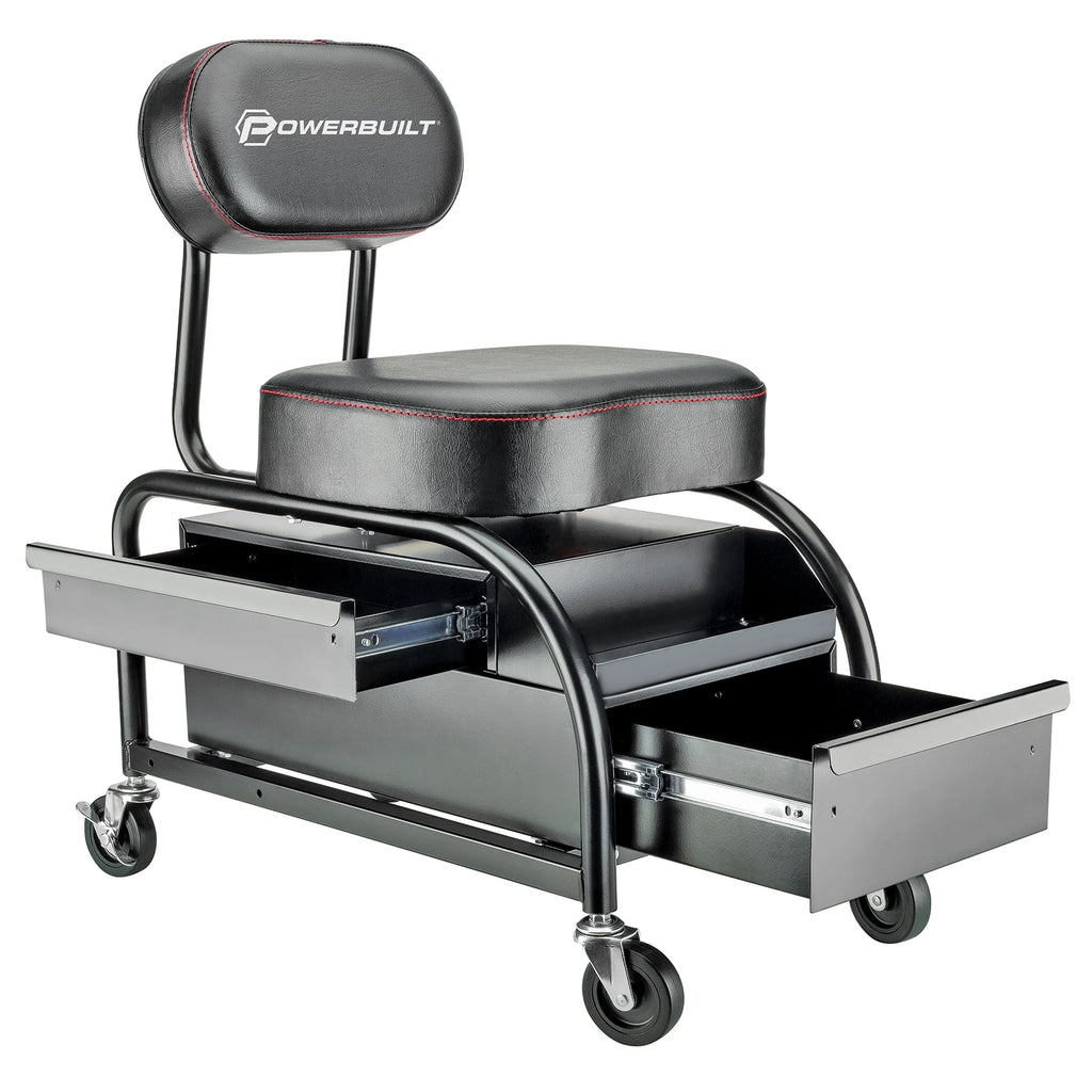 Powerbuilt Professional Detailer Roller Seat - 240299