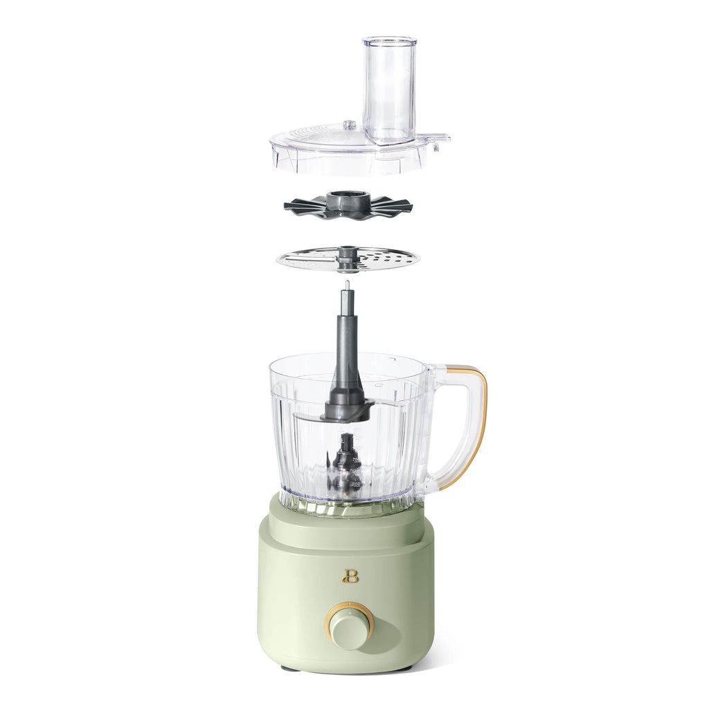Beautiful 10-Cup Food Processor with Accessories. White Icing by Drew Barrymore