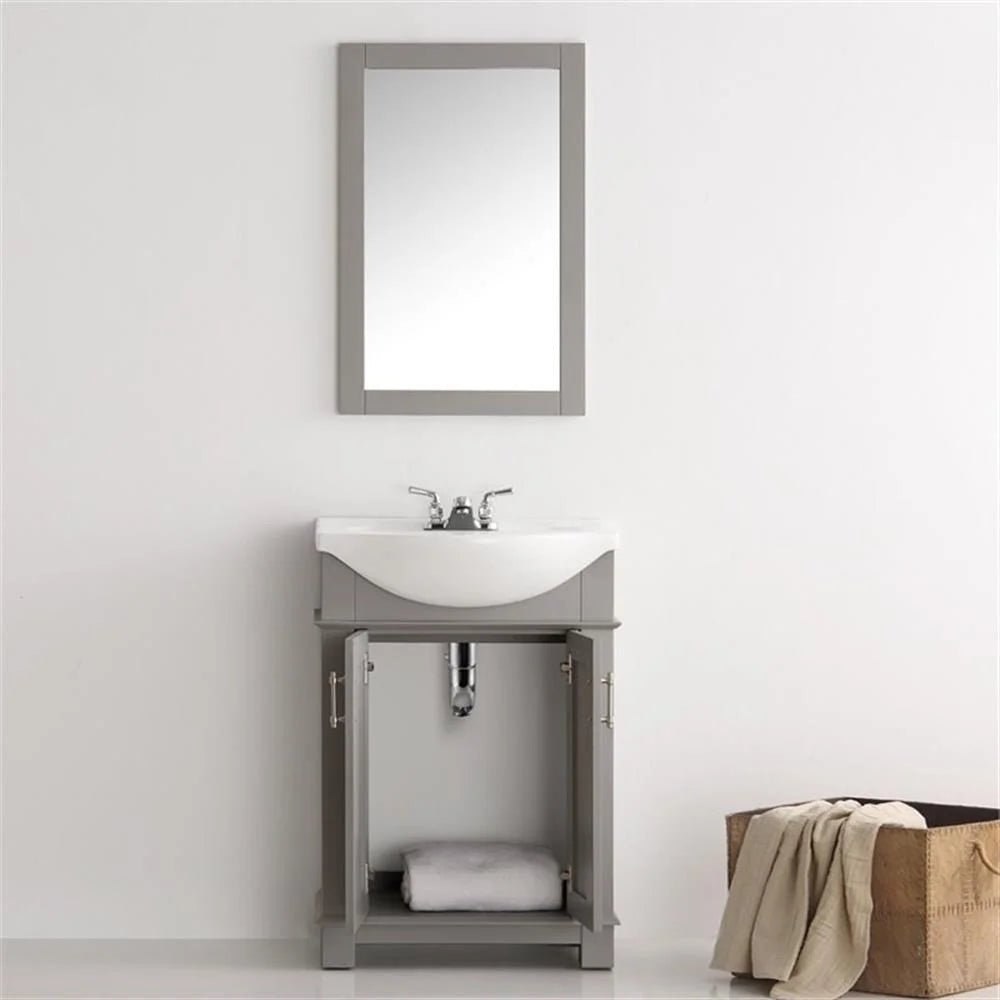 Fresca Hartford 24 White Traditional Bathroom Vanity