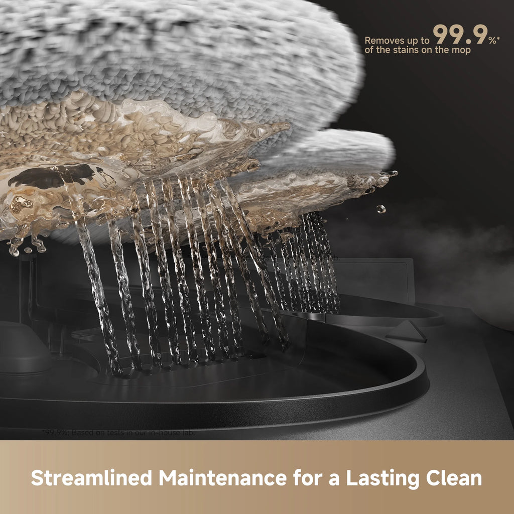 MOVA P50 Pro Ultra Robot Vacuum Cleaner Removable&Liftable Mop.Anti-Tangle.Self Drying&Cleaning