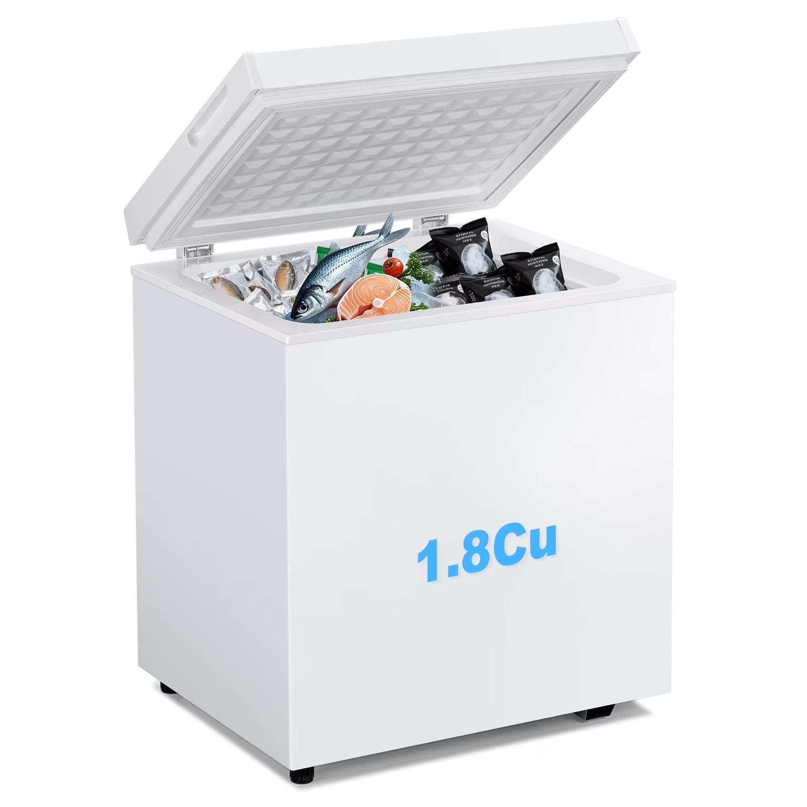 Dimedeal 1.8 Cu.ft Apartment. Dorm. Office Use Chest Freezer