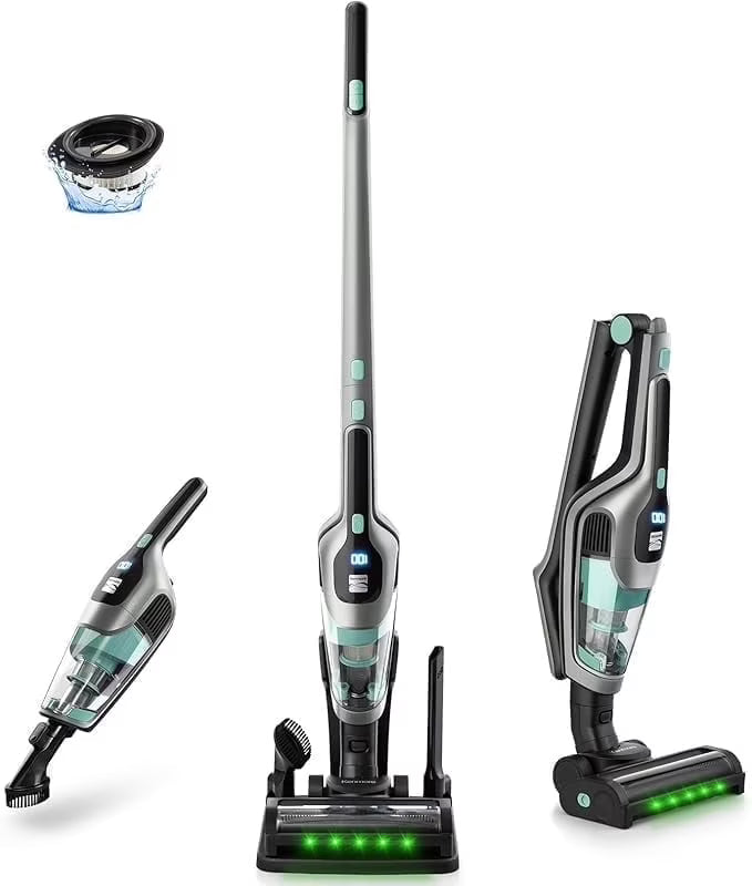Kenmore DS1030 Lightweight Cordless Stick Vacuum Cleaner. 24V. White. Handvac under 3lbs