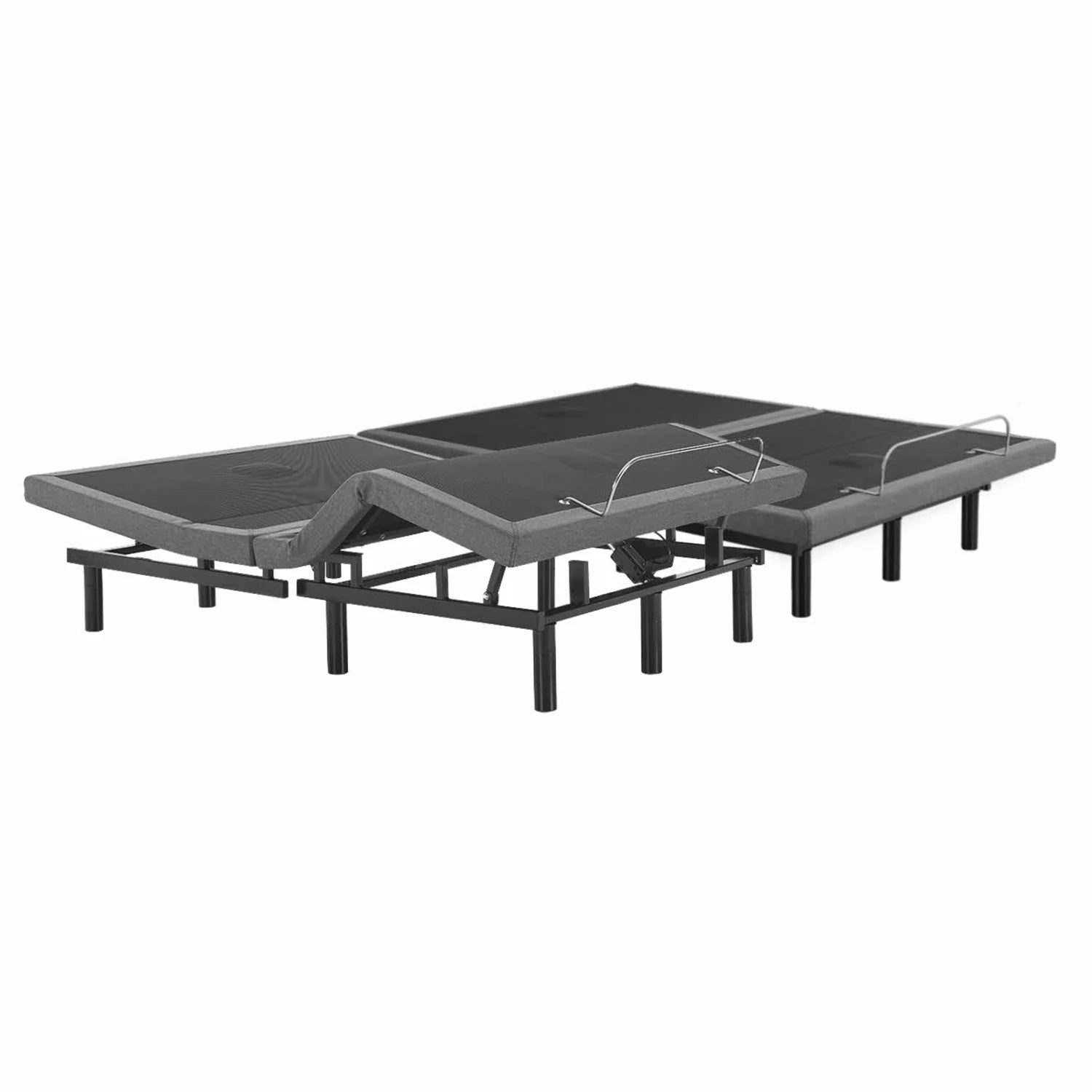IdealBase Adjustable Bed Frame Twin XL. Massaging Zero Gravity Adjustable Bed Base. Electric Adjustable Beds with 3 Speed Head & Foot Massage. Wireless Remote. 2 USB Ports. 800LBs Capacity Gray