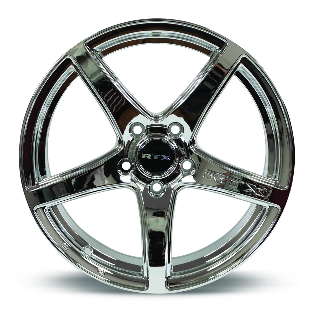 RTX Illusion 17x7.5 5x114.3 ET42 CB73.1 Chrome PVD Wheel