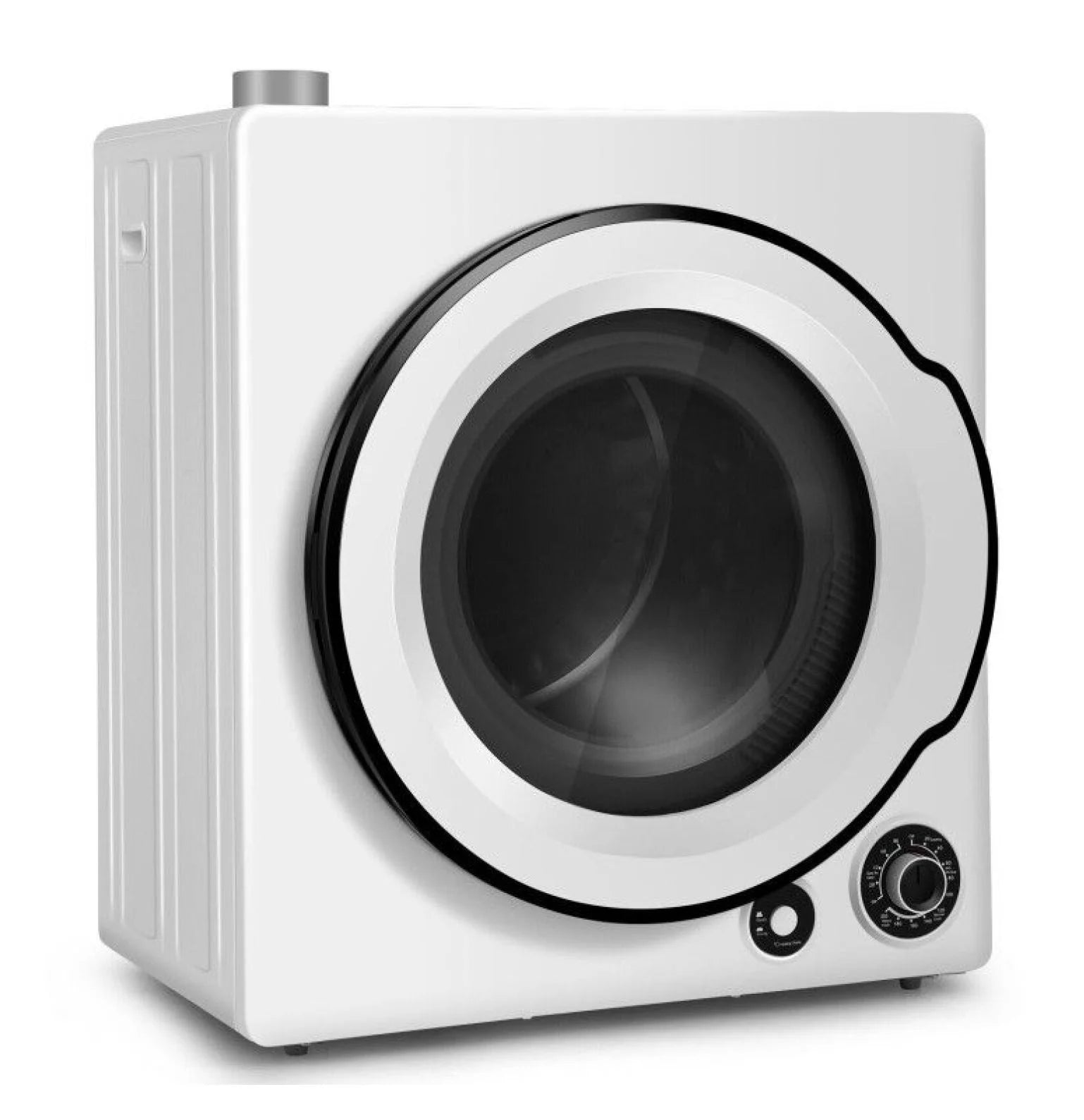 Electric Laundry Dryer. 13.2lbs Compact Tumble Dryer with Stainless Steel Tub. 4 Drying Modes. 2 Heat Settings. ETL Certified - for Apartments. Dorms. RVs