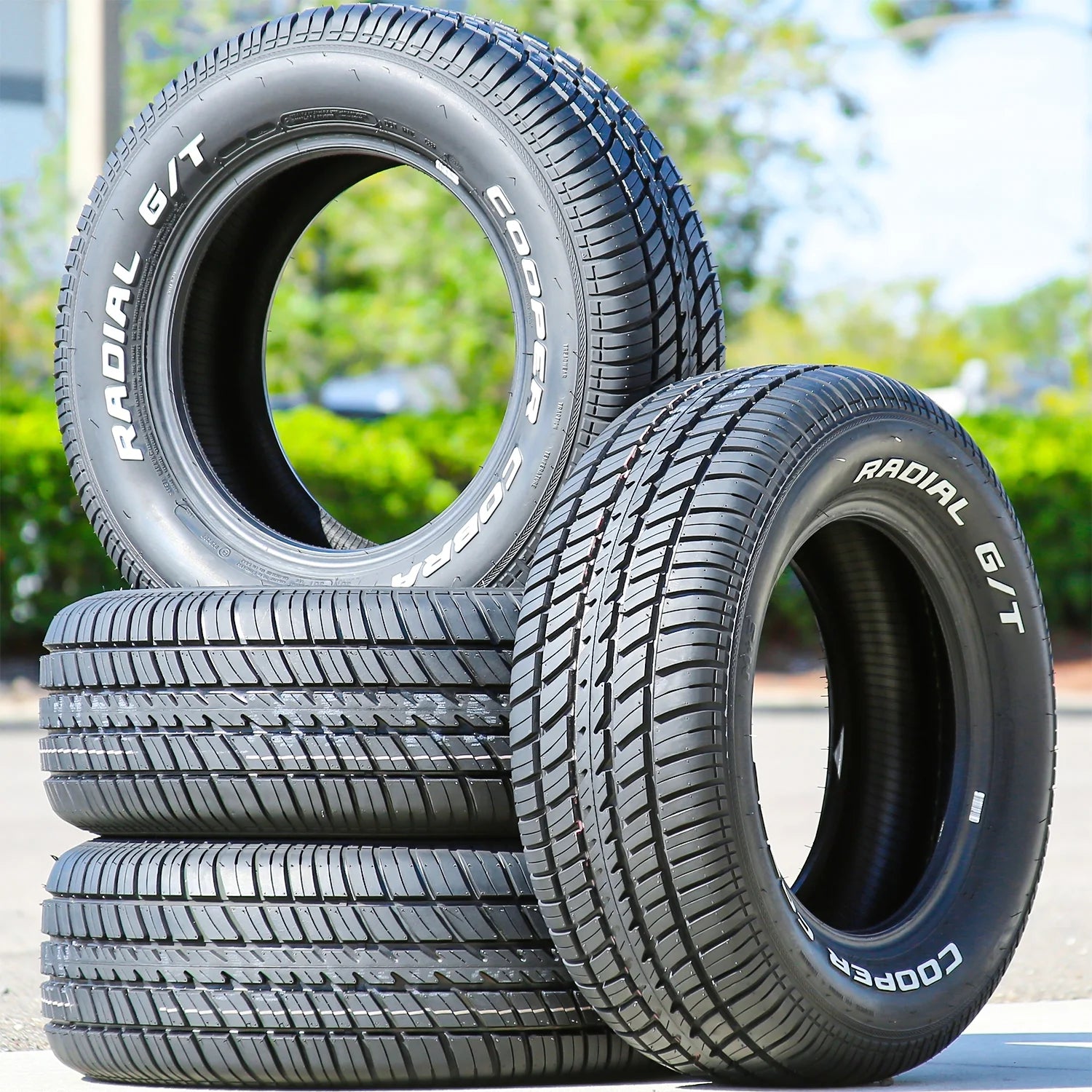 Pair of 2 (TWO) Cooper Cobra Radial G/T 275/60R15 107T A/S All Season Tires Fits: 1990-92 Chevrolet C1500 WT. 1990-92 GMC C1500 Sierra SLX