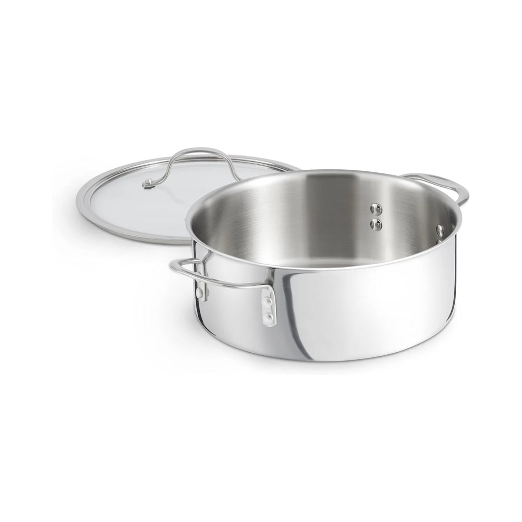 Calphalon Tri-Ply Stainless Steel Dutch Oven with Cover. 5 QT