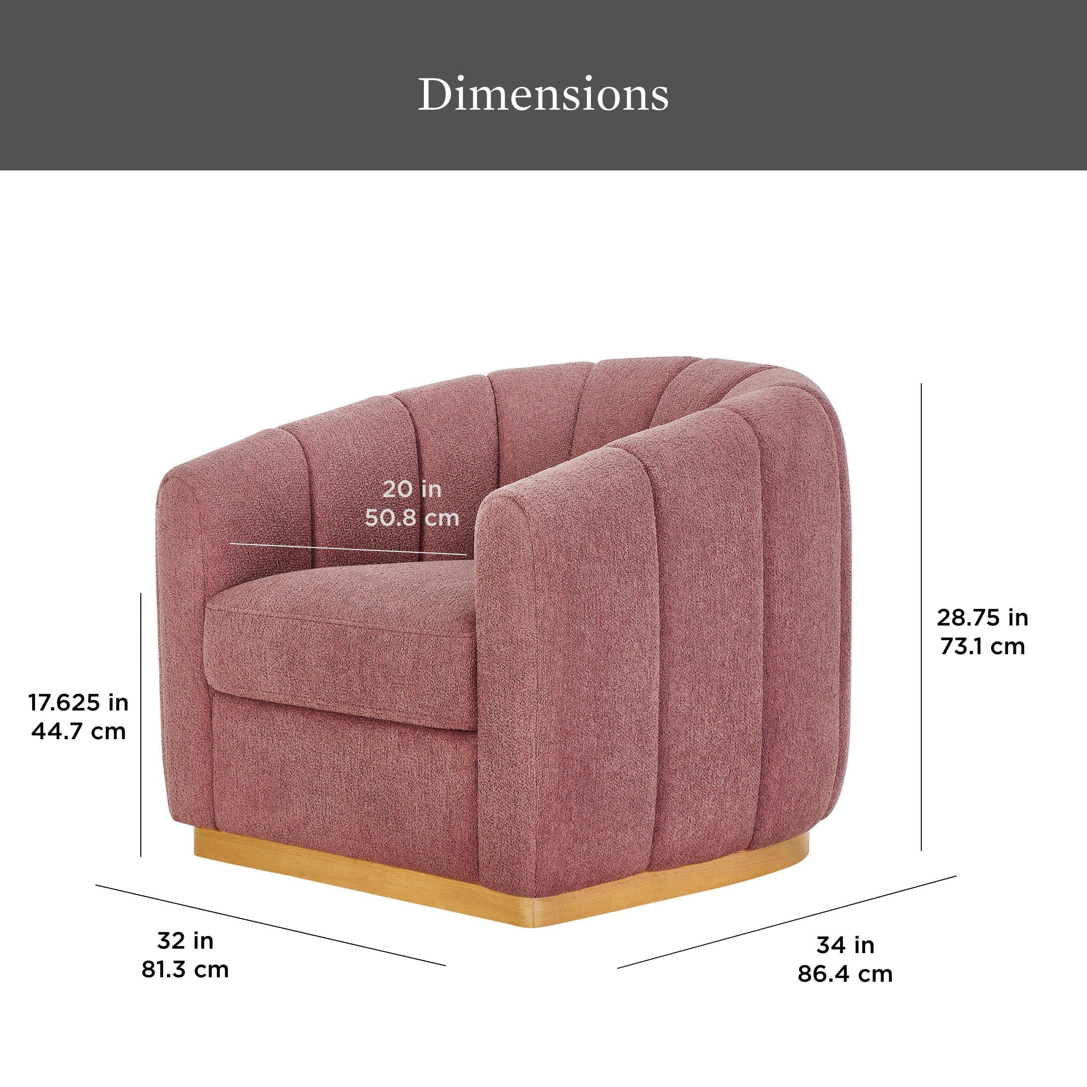 Better Homes & Gardens Lillian Accent Swivel Chair. Cream Linen