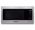 Farberware Countertop Microwave Ov 1100 Watts. 2.2 cu ft - Smart Sensor With LED Lighting and Child Lock - Perfect for Apartments and Dorms - Easy Clean Black Interior. Stainless Steel