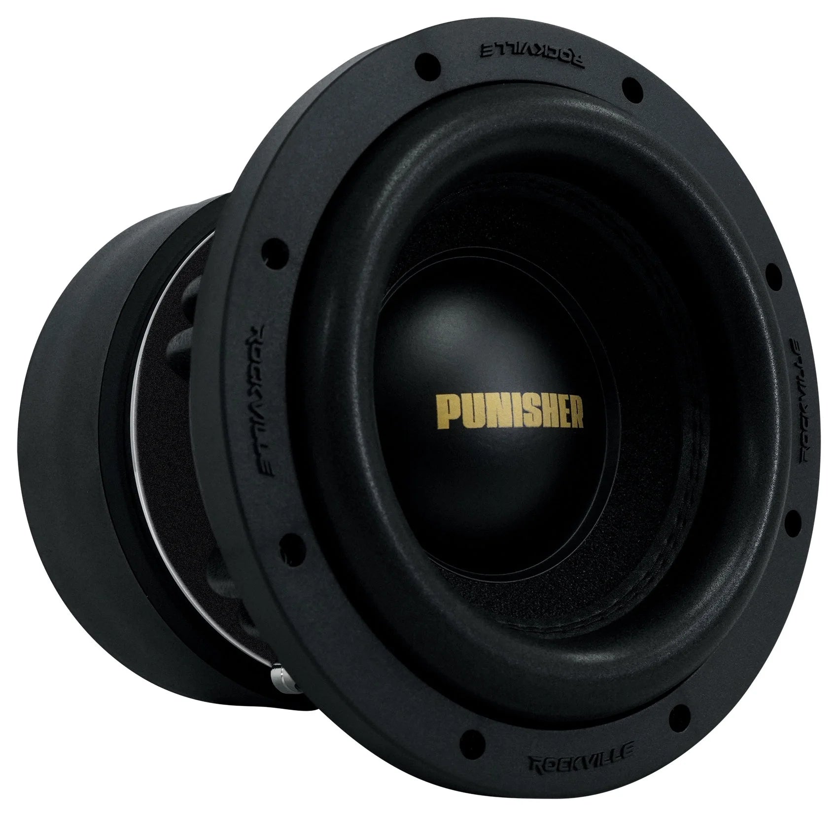 2 Rockville Punisher 8D1 8 3000w Peak/750w RMS Competition Car Audio Subwoofers