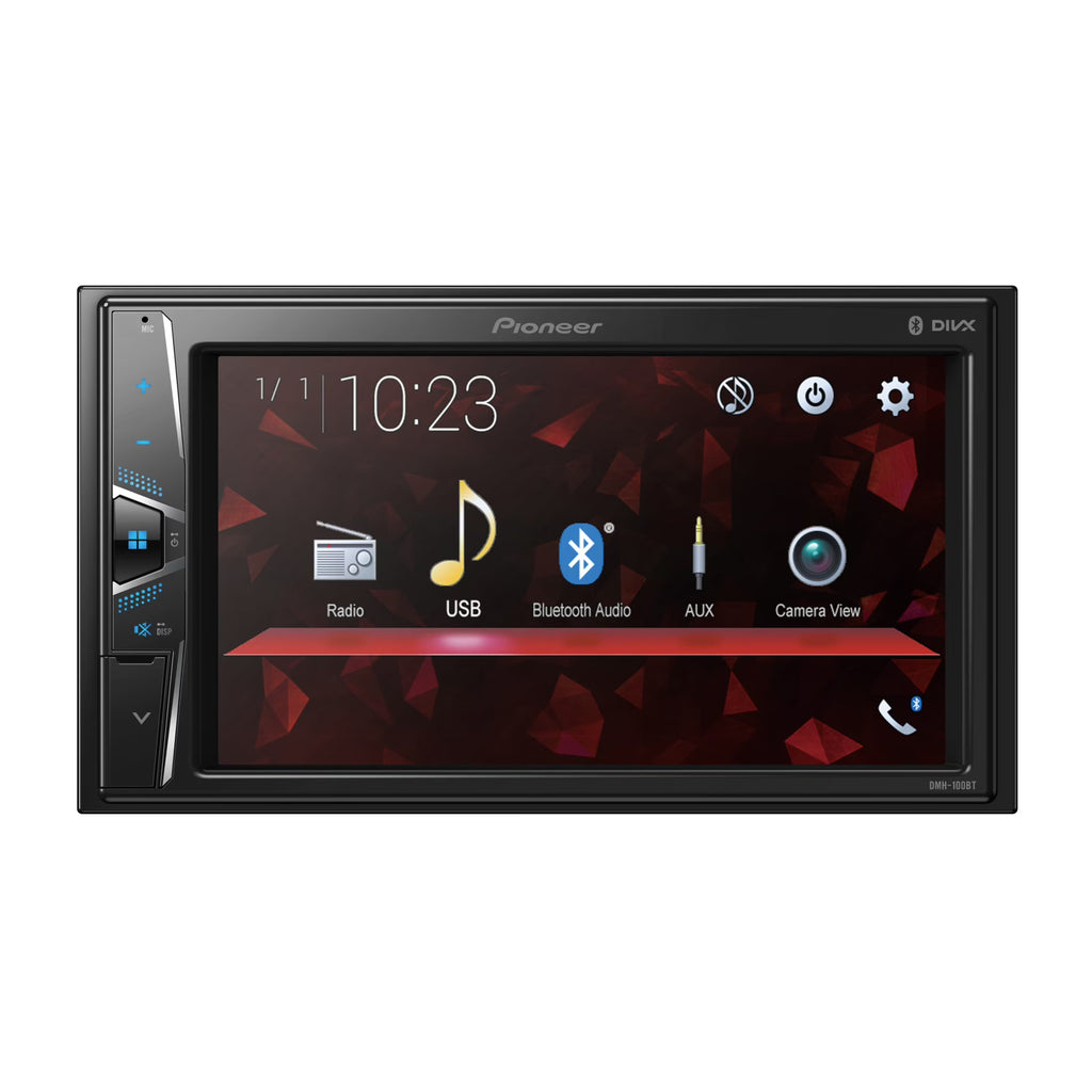 Pioneer DMH-100BT 6.2 - WVGA Display. Built-in Bluetooth - Digital Media Receiver