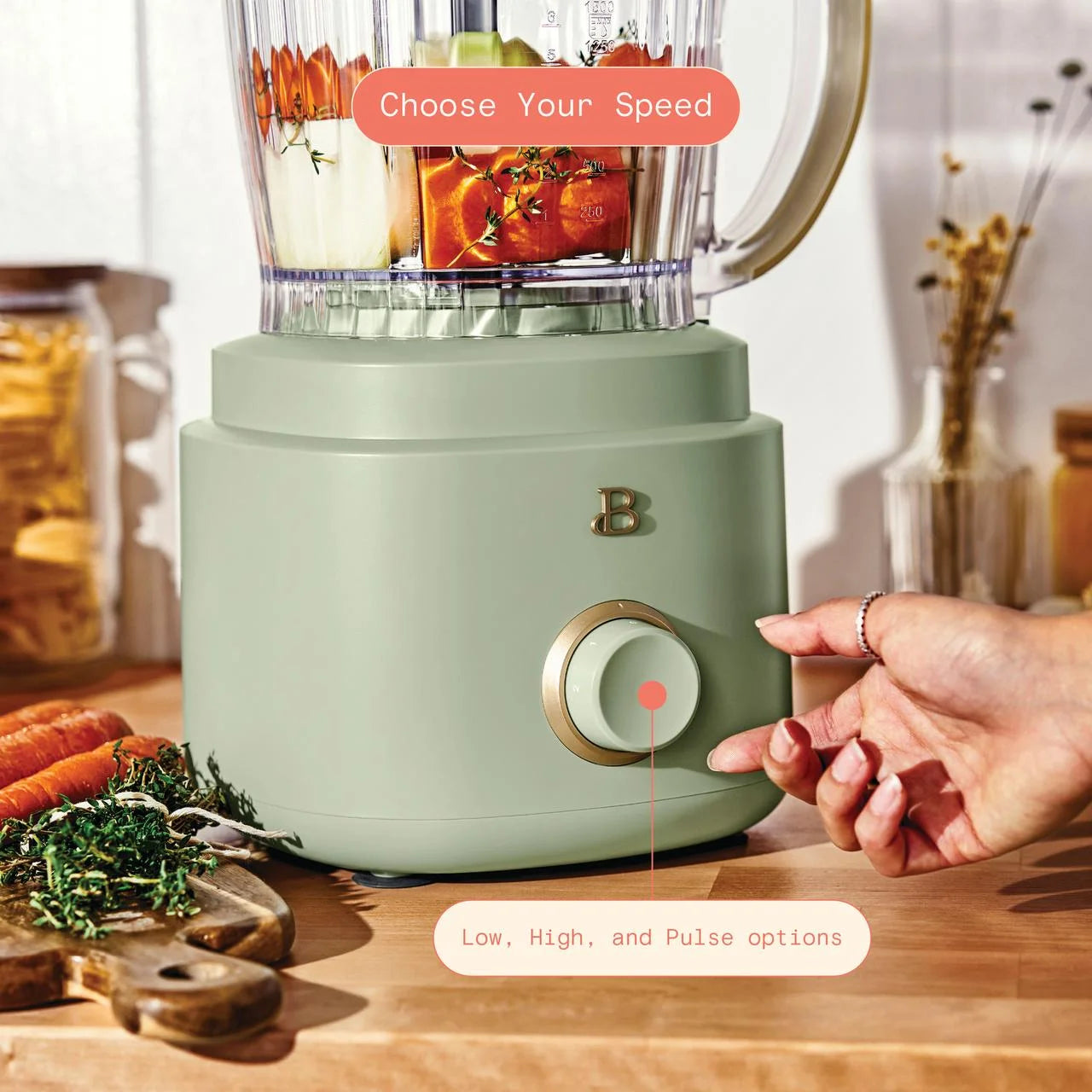 Beautiful 10-Cup Food Processor with Accessories. White Icing by Drew Barrymore