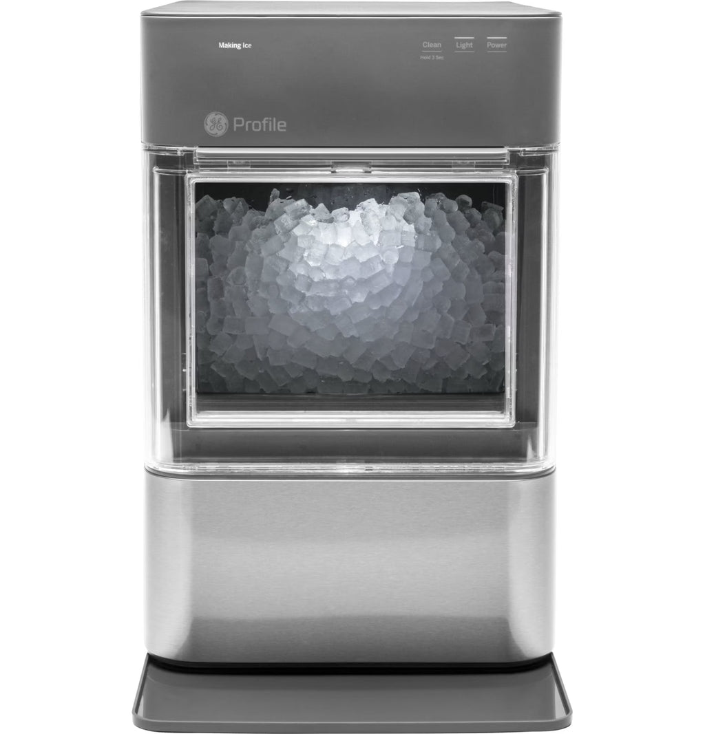 GE Appliances Opal 2.0 Countertop Nugget Ice Maker. 38 lb Maximum Output. Industrial