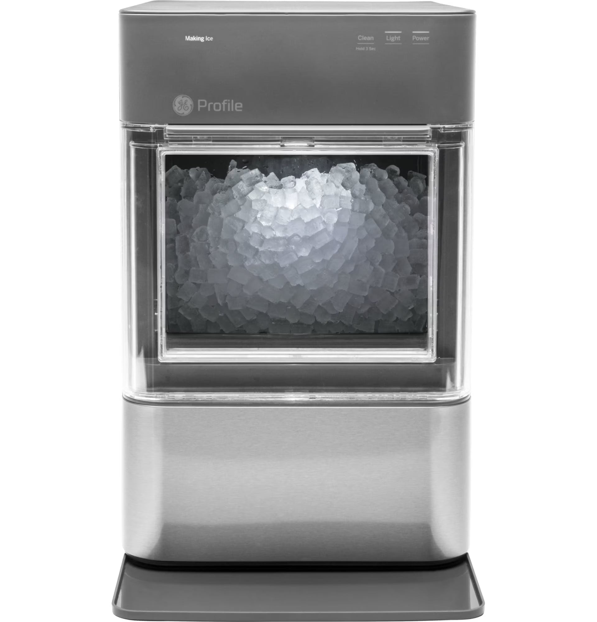 GE Appliances Opal 2.0 Countertop Nugget Ice Maker. 38 lb Maximum Output. Industrial