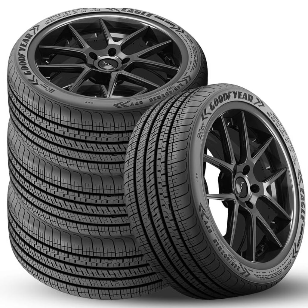 4 Goodyear Eagle Exhilarate 225/45R19 96W All Season Performance Tires 45K Mile 104006568 / 225/45/19 / 2254519