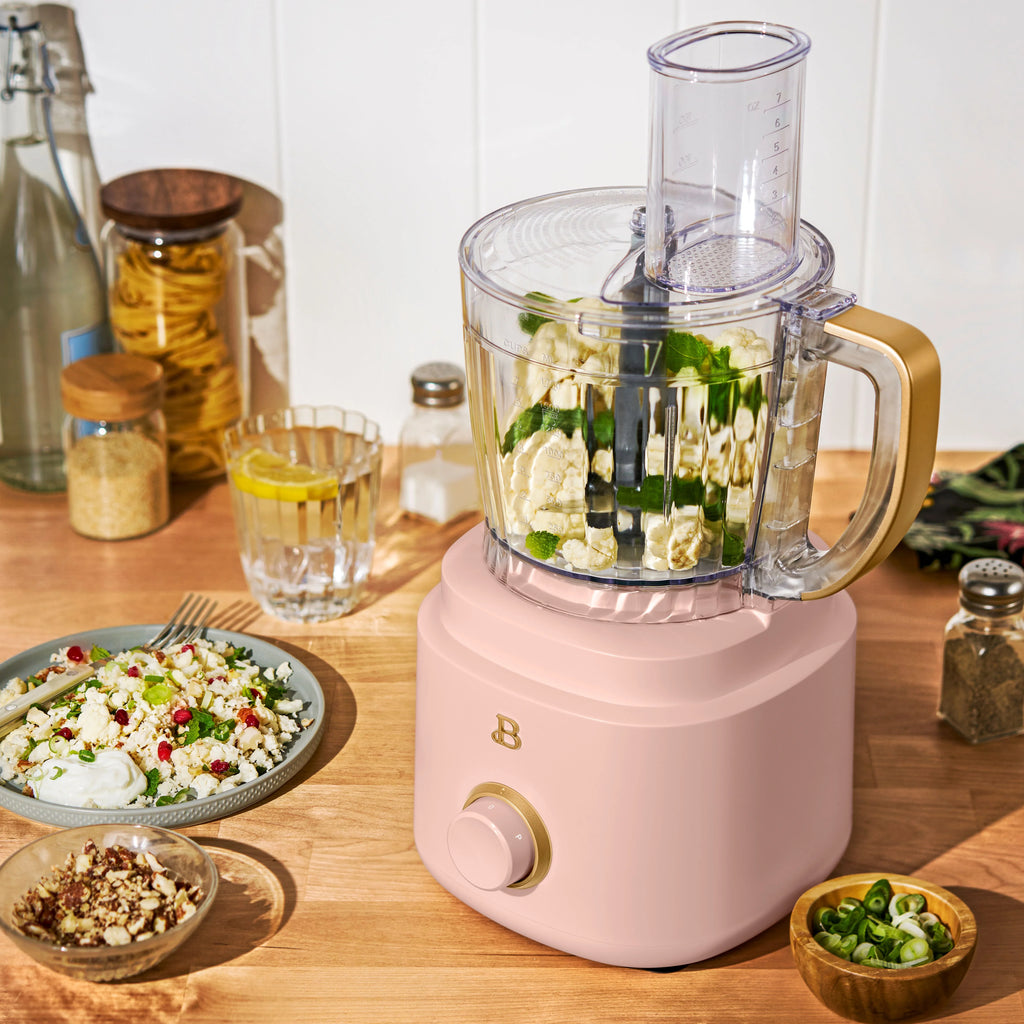 Beautiful 10-Cup Food Processor with Accessories. White Icing by Drew Barrymore