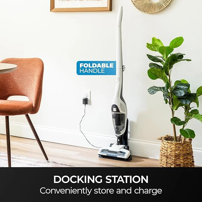 Kenmore DS1030 Lightweight Cordless Stick Vacuum Cleaner. 24V. White. Handvac under 3lbs