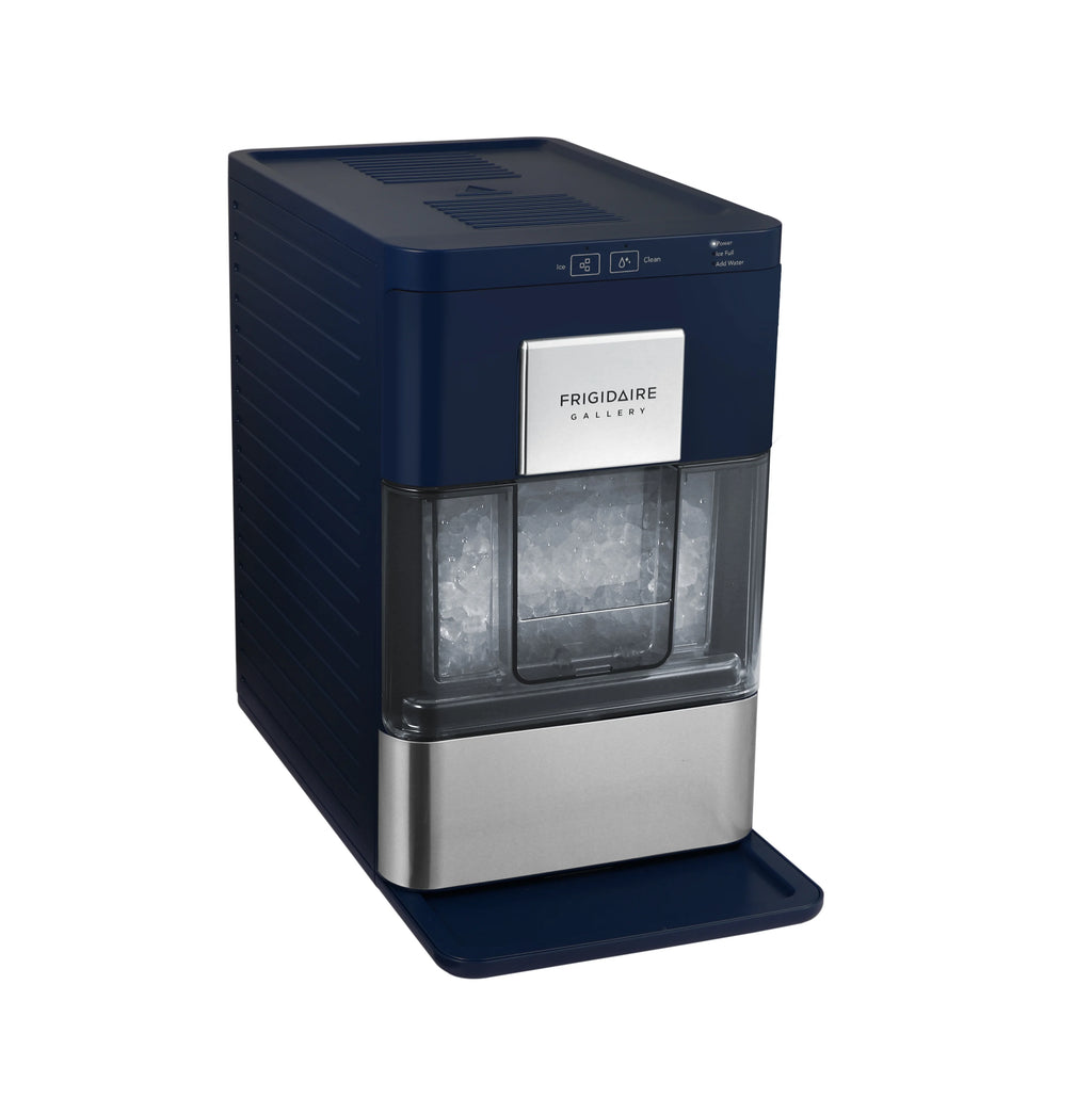 Frigidaire Nugget Ice Maker EFIC256. Countertop Nugget Ice Machine with Transparent Window. Nugget Ice Maker with 44 lbs. Capacity. Auto Self Cleaning Ice Maker Machine. Black