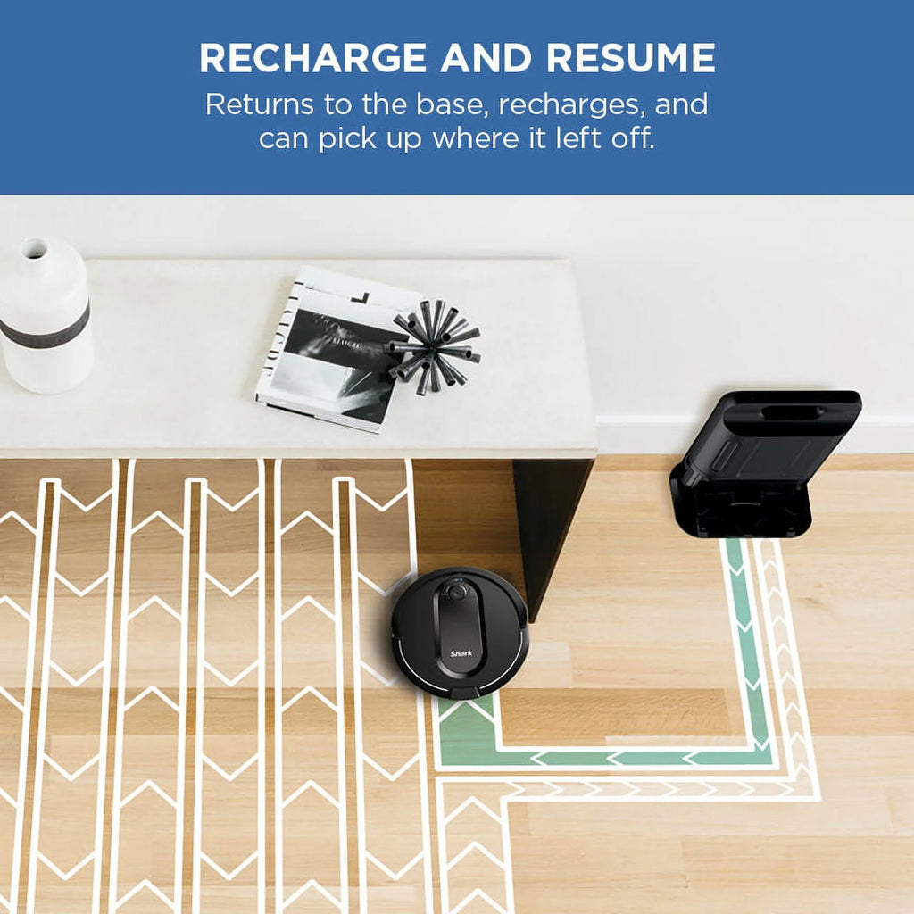 Shark IQ Robot Vacuum with XL Self-Empty Base. Home Mapping. Self-Cleaning Brushroll. Wi-Fi.RV1000AE