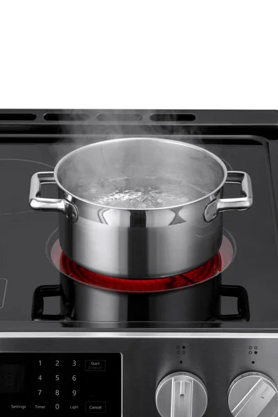 Kenmore 22-96843 5.6 cu. ft. Front-Control 5 Element Electric Range Stove with and Dual Ring Elements. Self-Clean Oven. Precision Set Controls