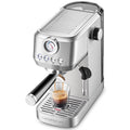 CASABREWS 3700Gense. 20 Bar Espresso Machine and Coffee Maker with Milk Frother. Silver